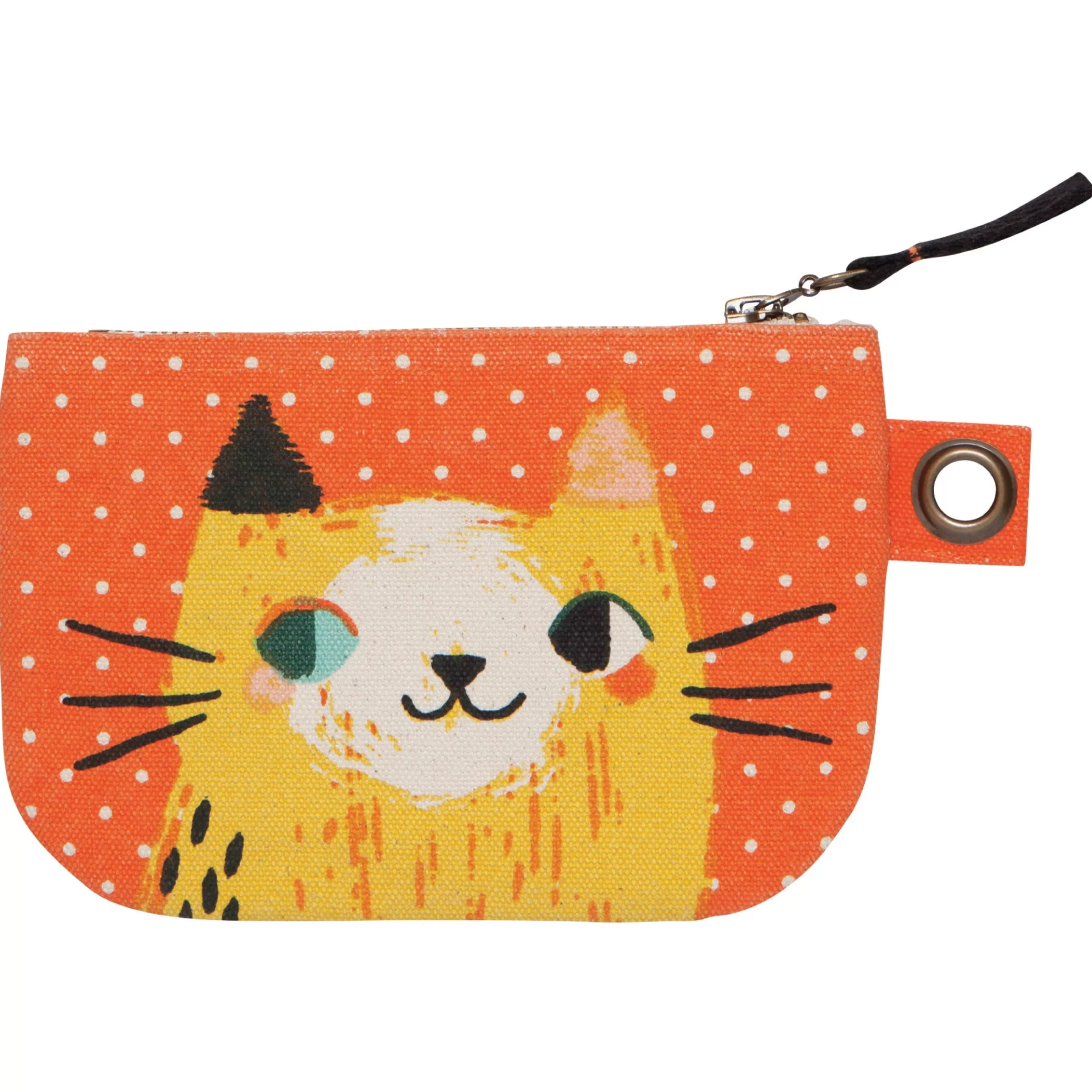 Danica Bags>Meow Meow Small Zipper Pouch