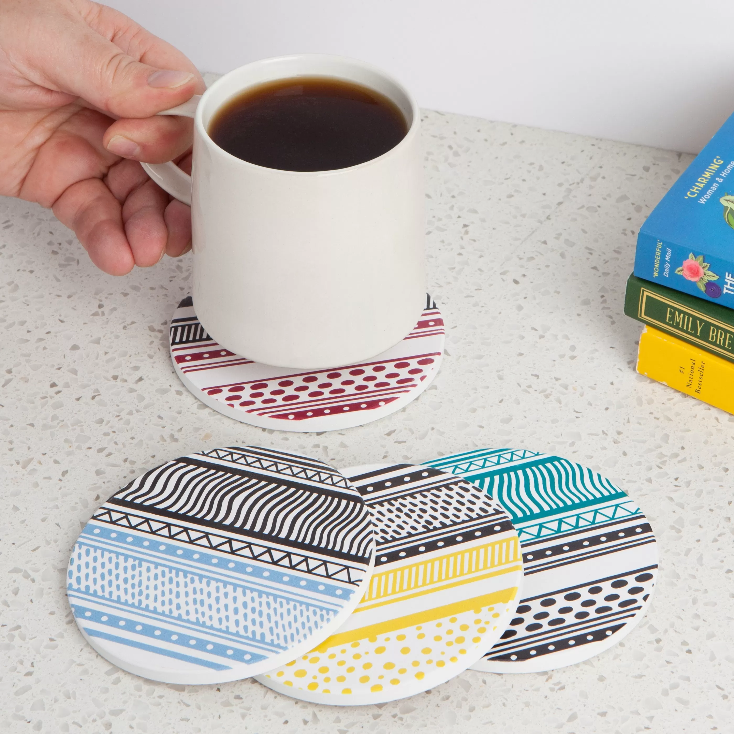 Danica Barware>Meridian Soak Up Coasters