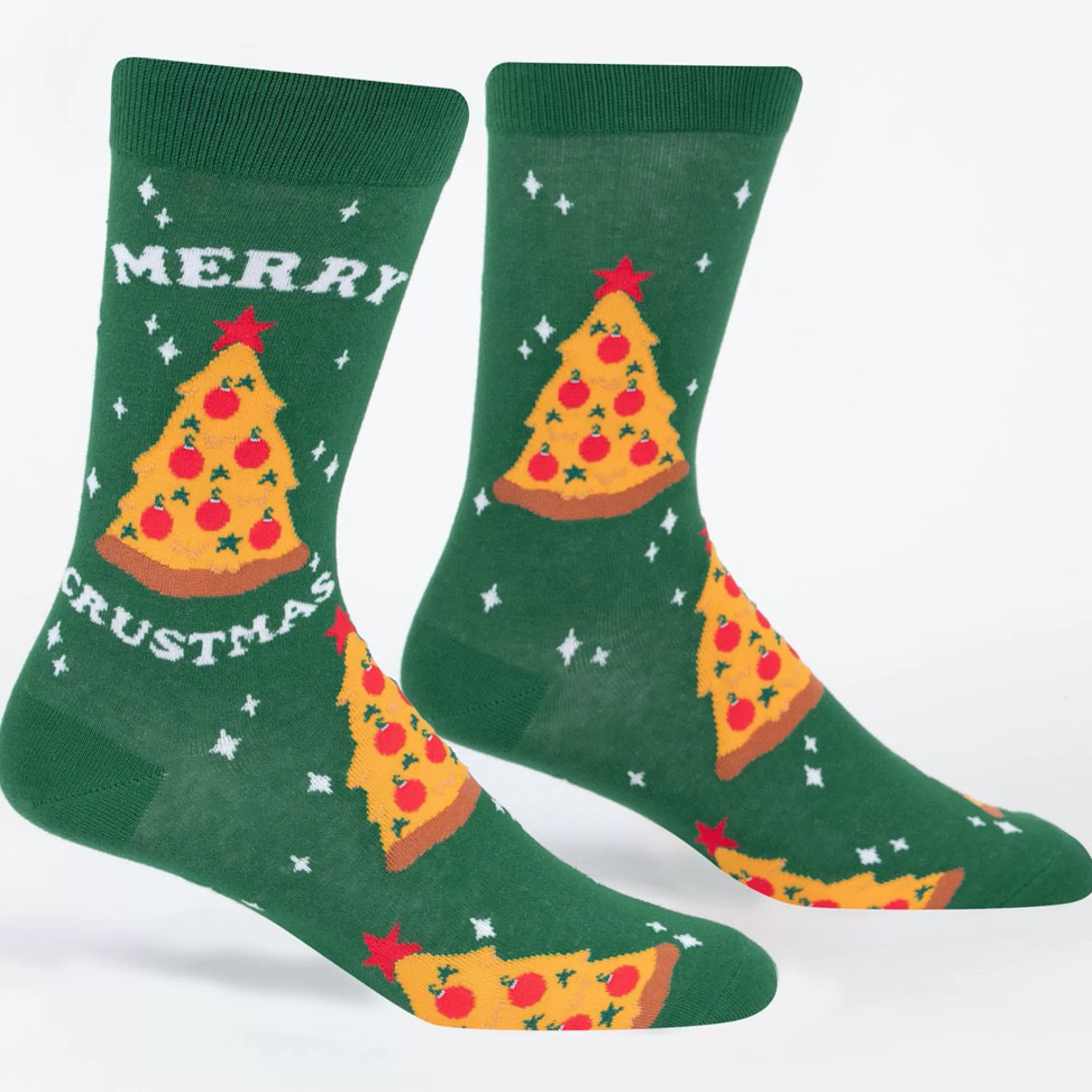 Sock It To Me Merry Crustmas Men's Crew Socks Hot