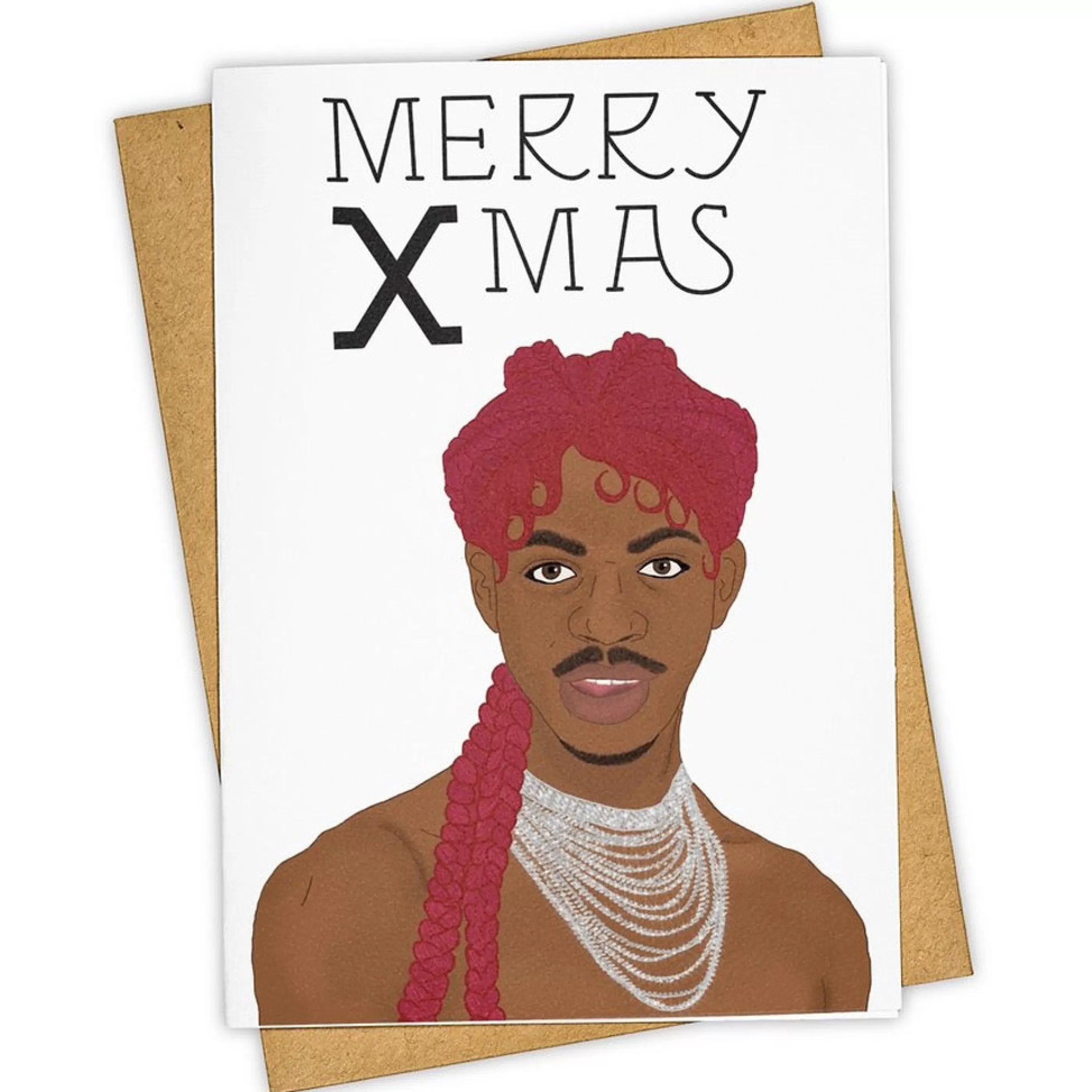 Tay Ham Merry X-Mas Lil Nas Holiday Card Shop