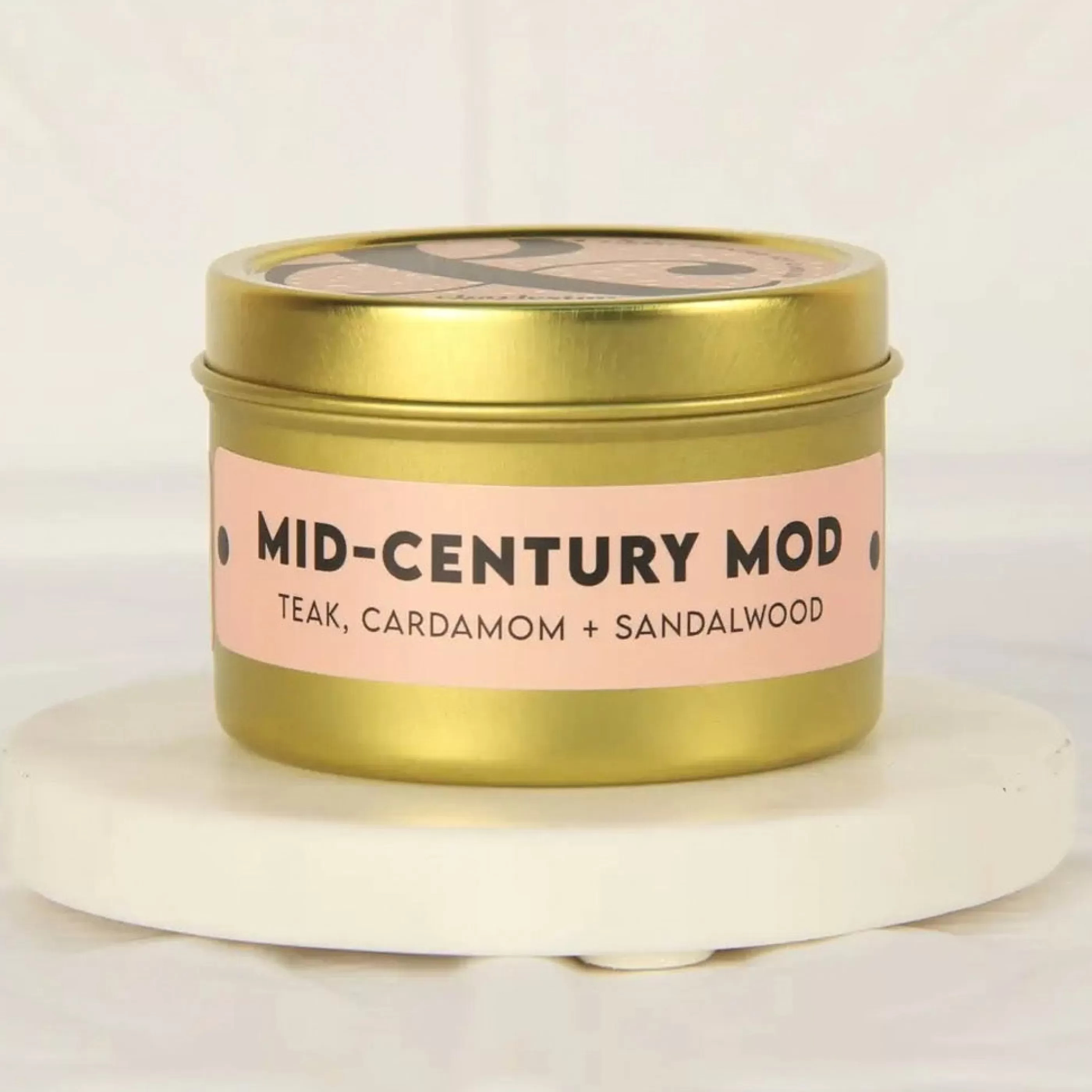 Charleston & Harlow Candle Co. Candles & Home Fragrances>Mid-Century Mod Soy Candle 4Oz