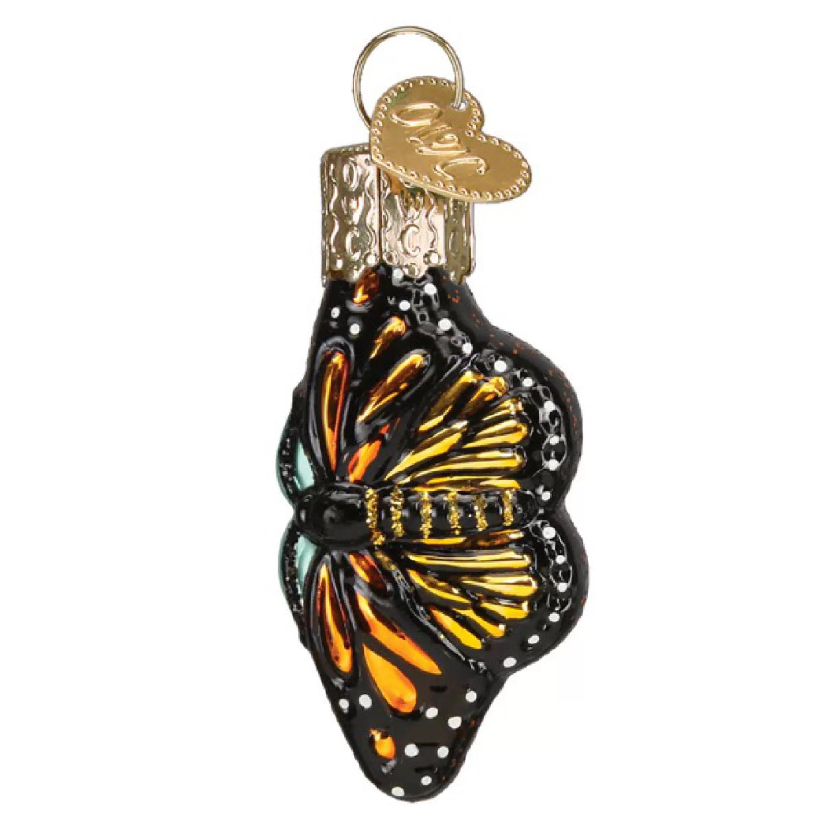 Old World Christmas Mini Monarch Butterfly Ornament Outlet