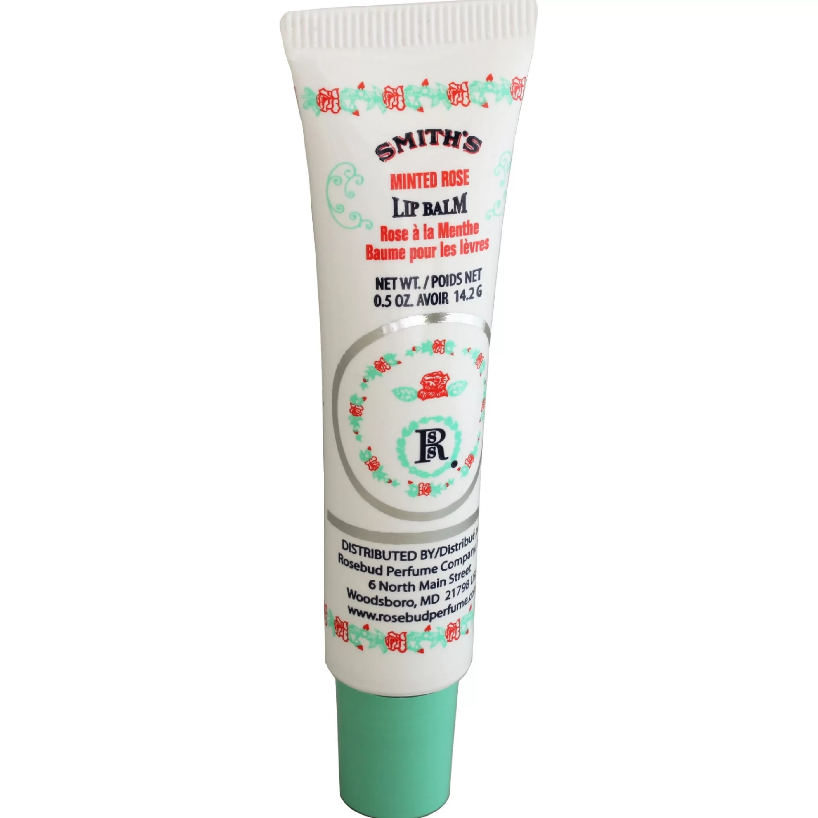 Rosebud Perfume Co. Lip Balm>Minted Rose Lip Balm Tube