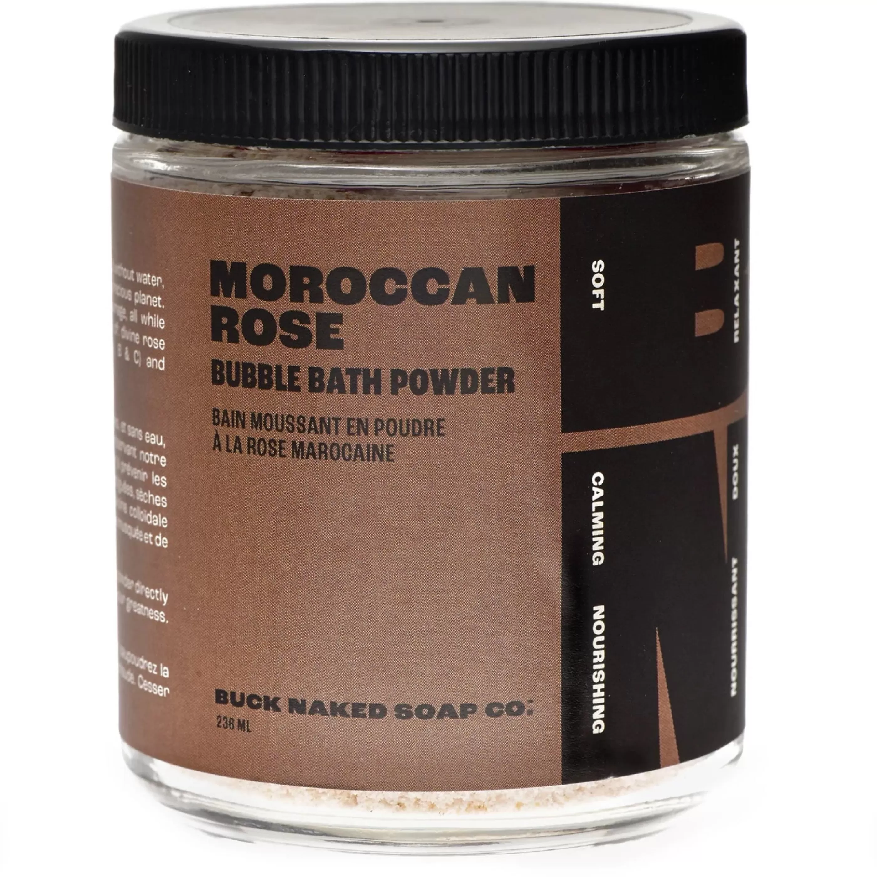 Buck Naked Soap Company Bath & Shower>Moroccan Rose Bubble Bath Powder