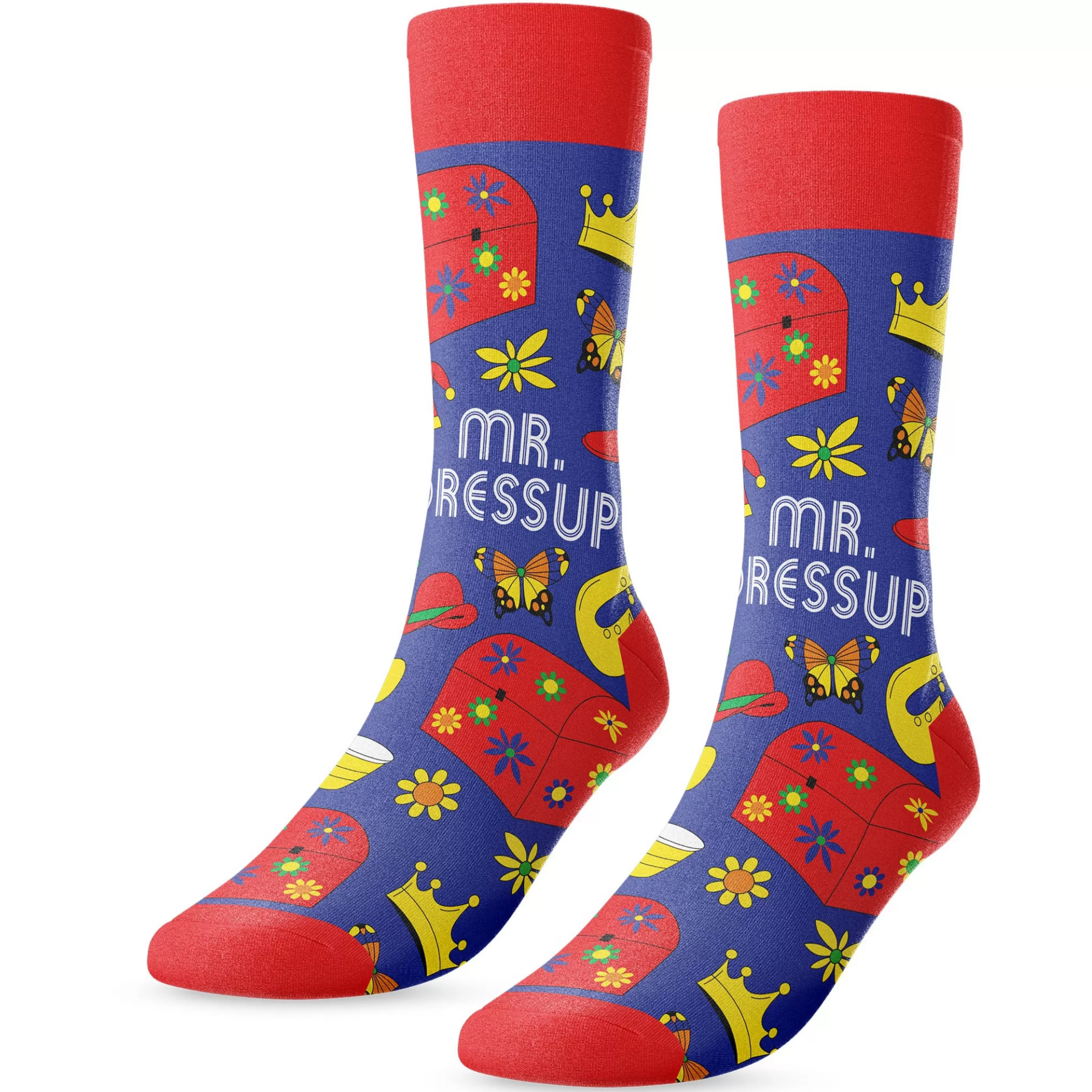 Main and Local Men's Socks>Mr. Dressup Socks