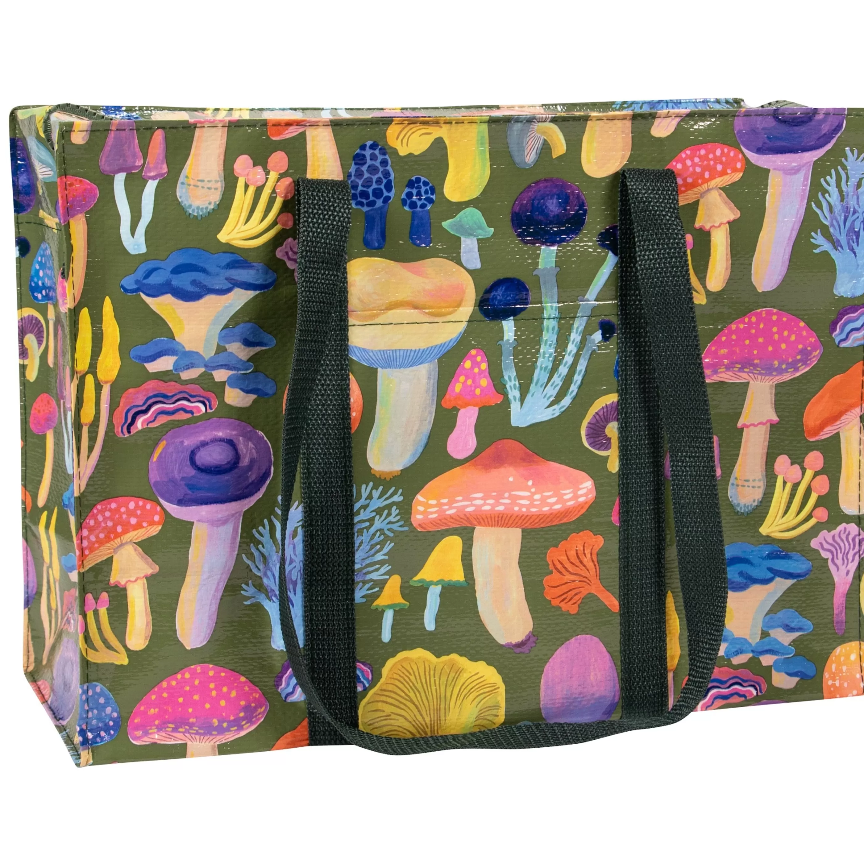 Blue Q Bags>Mushrooms Shoulder Tote