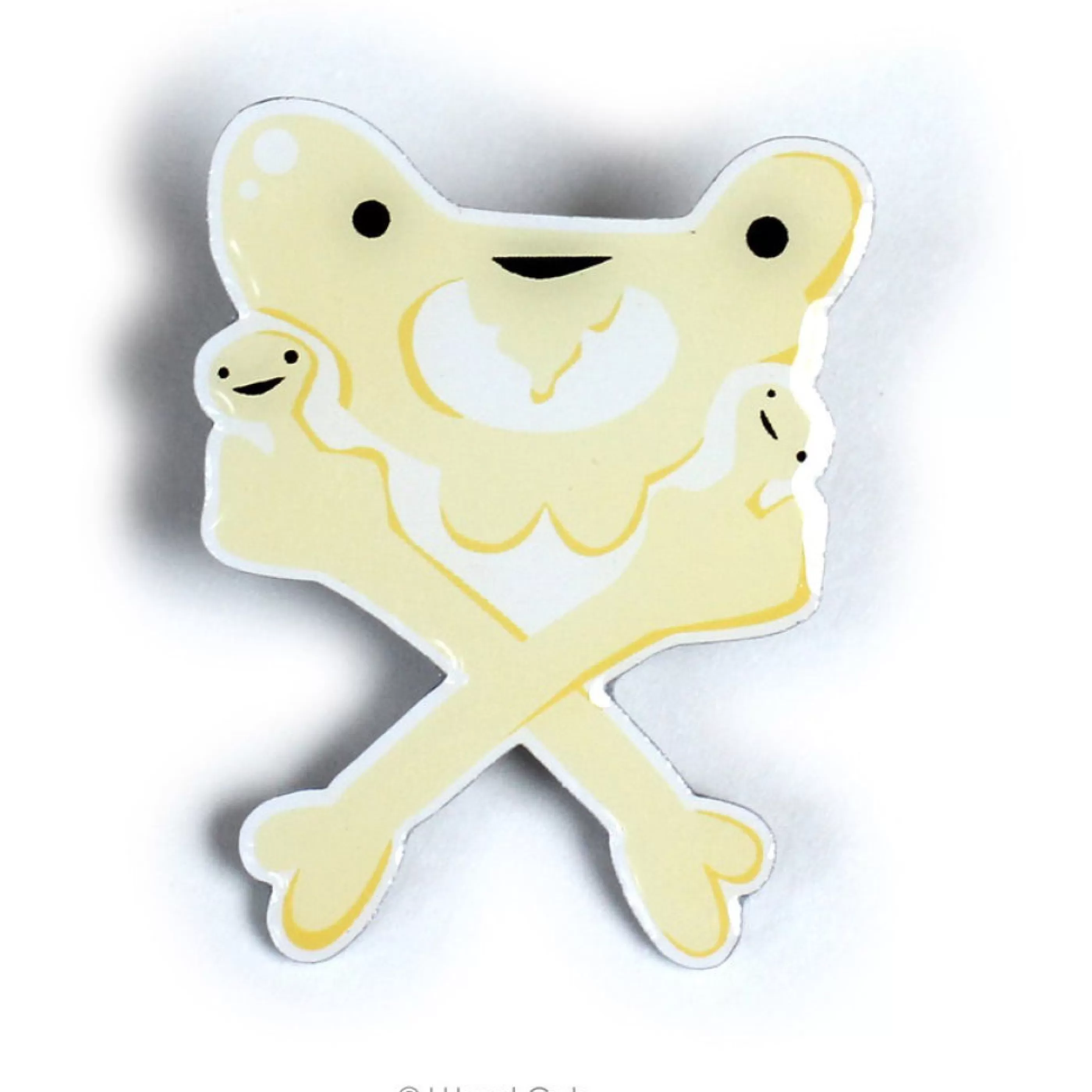 I Heart Guts Pins, Patches & Keychains>Pelvis Lapel Pin