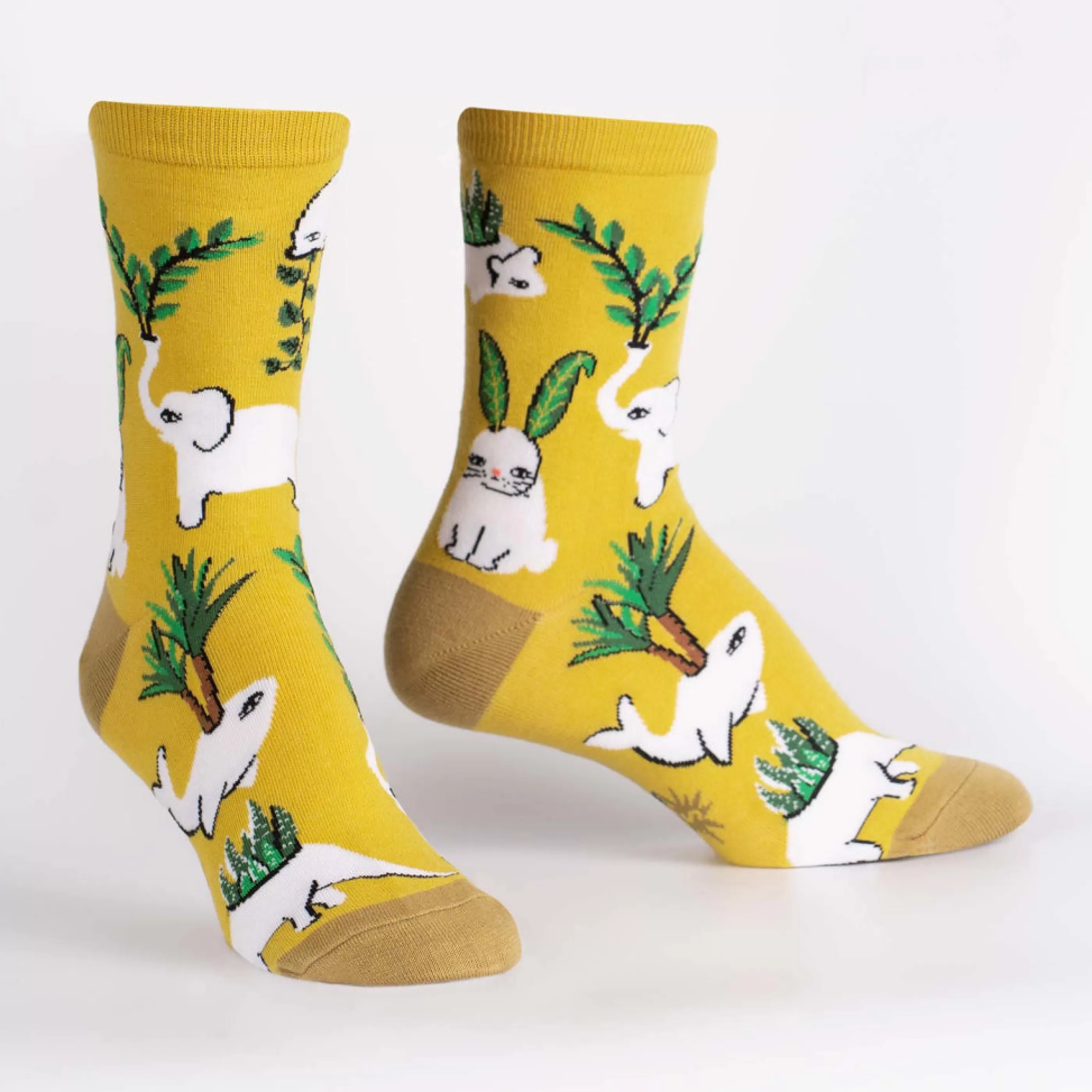 Sock It To Me Women's Socks>Planters Gonna Plant Women's Crew Socks