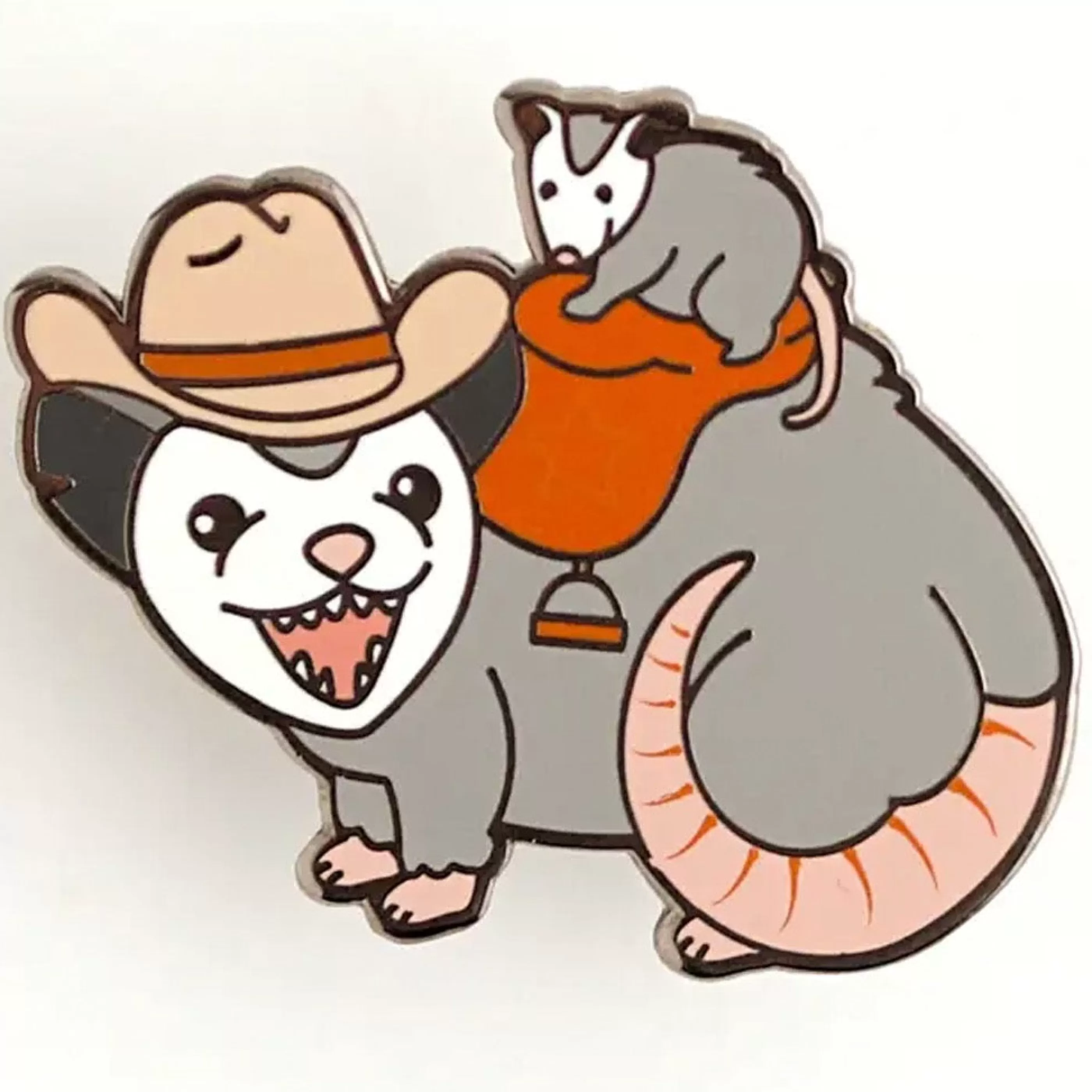 LuxCups Creative Pins, Patches & Keychains>Possum Posse Pin