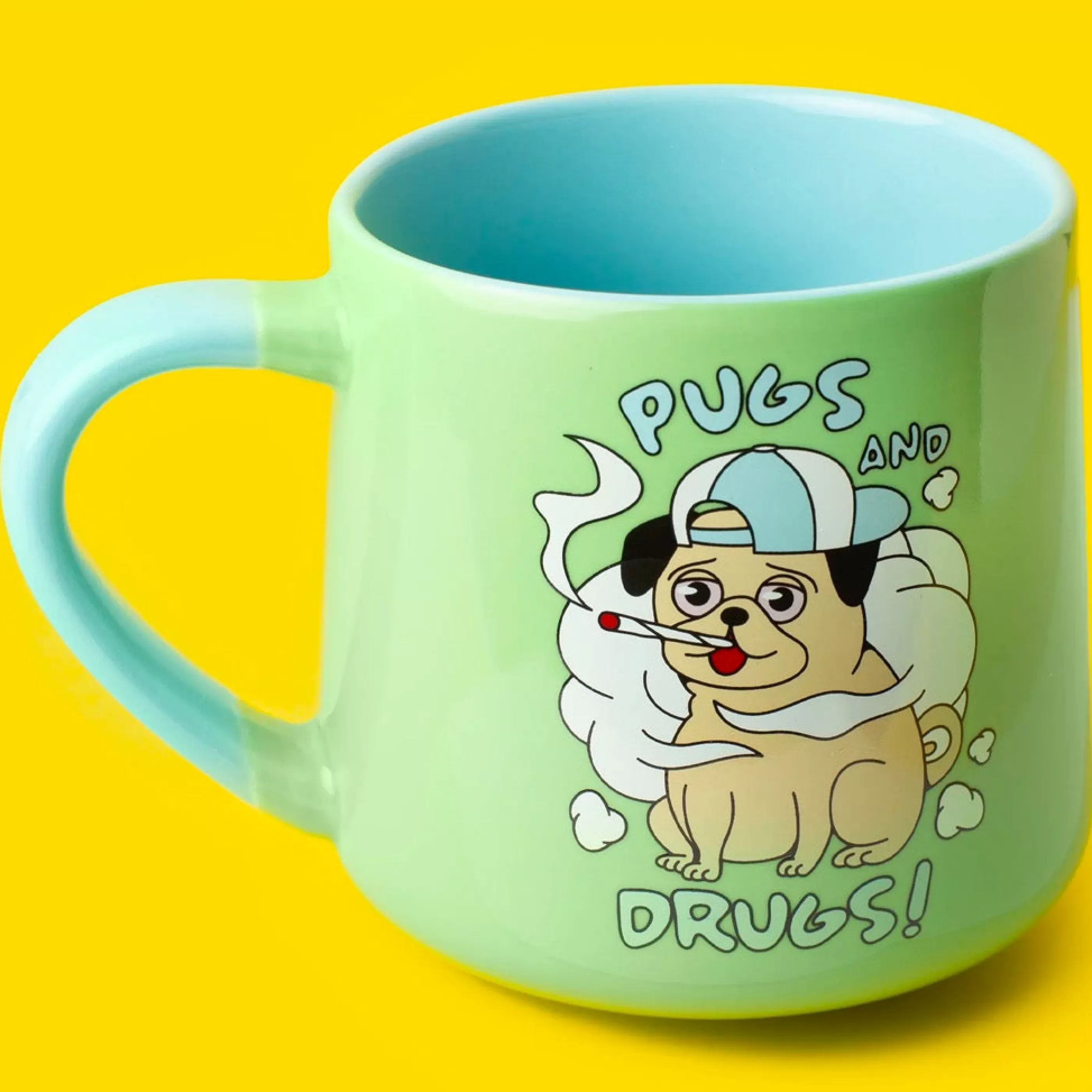 Main and Local Mugs>Pugs And Drugs Mug