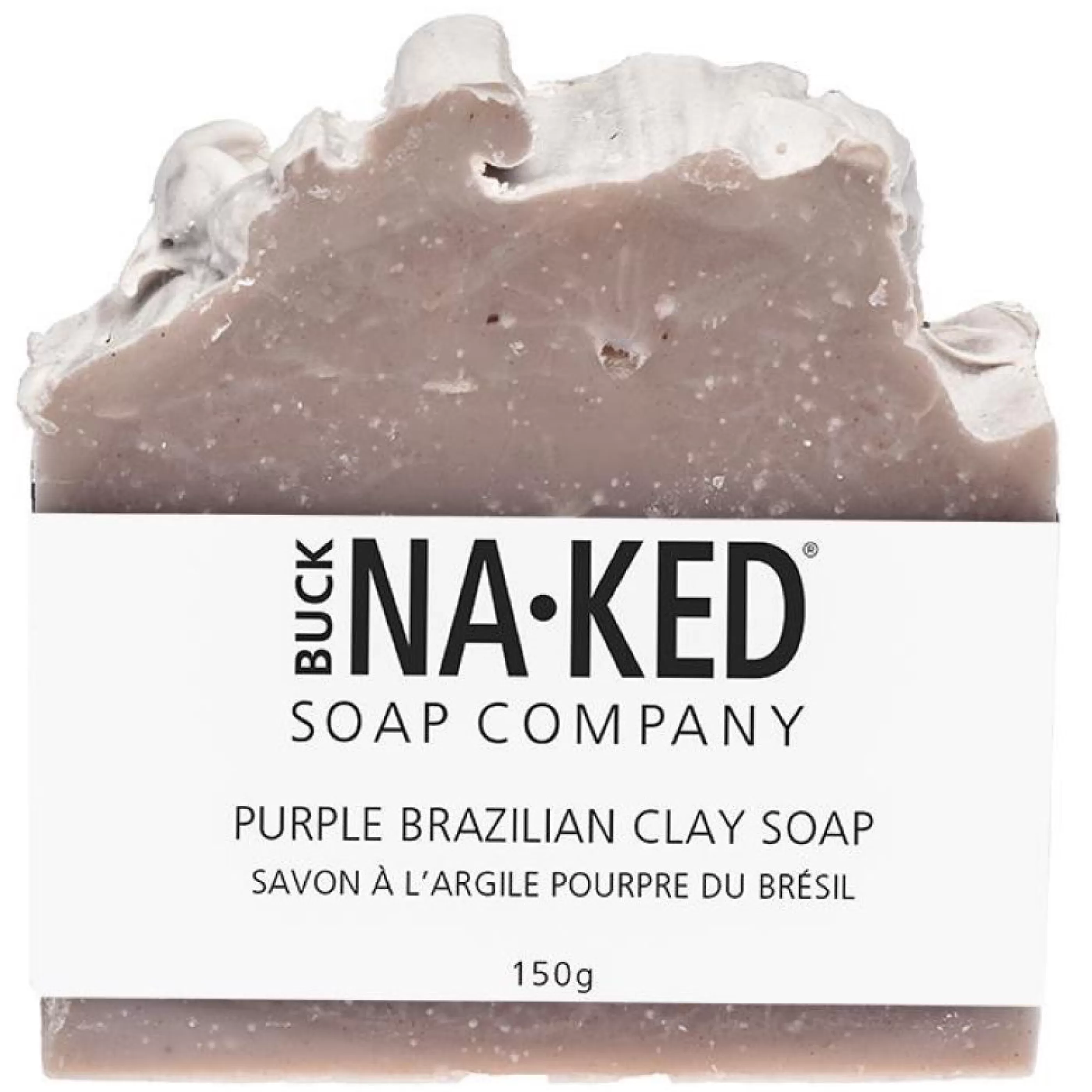 Buck Naked Soap Company Bath & Shower>Purple Brazilian Clay Soap