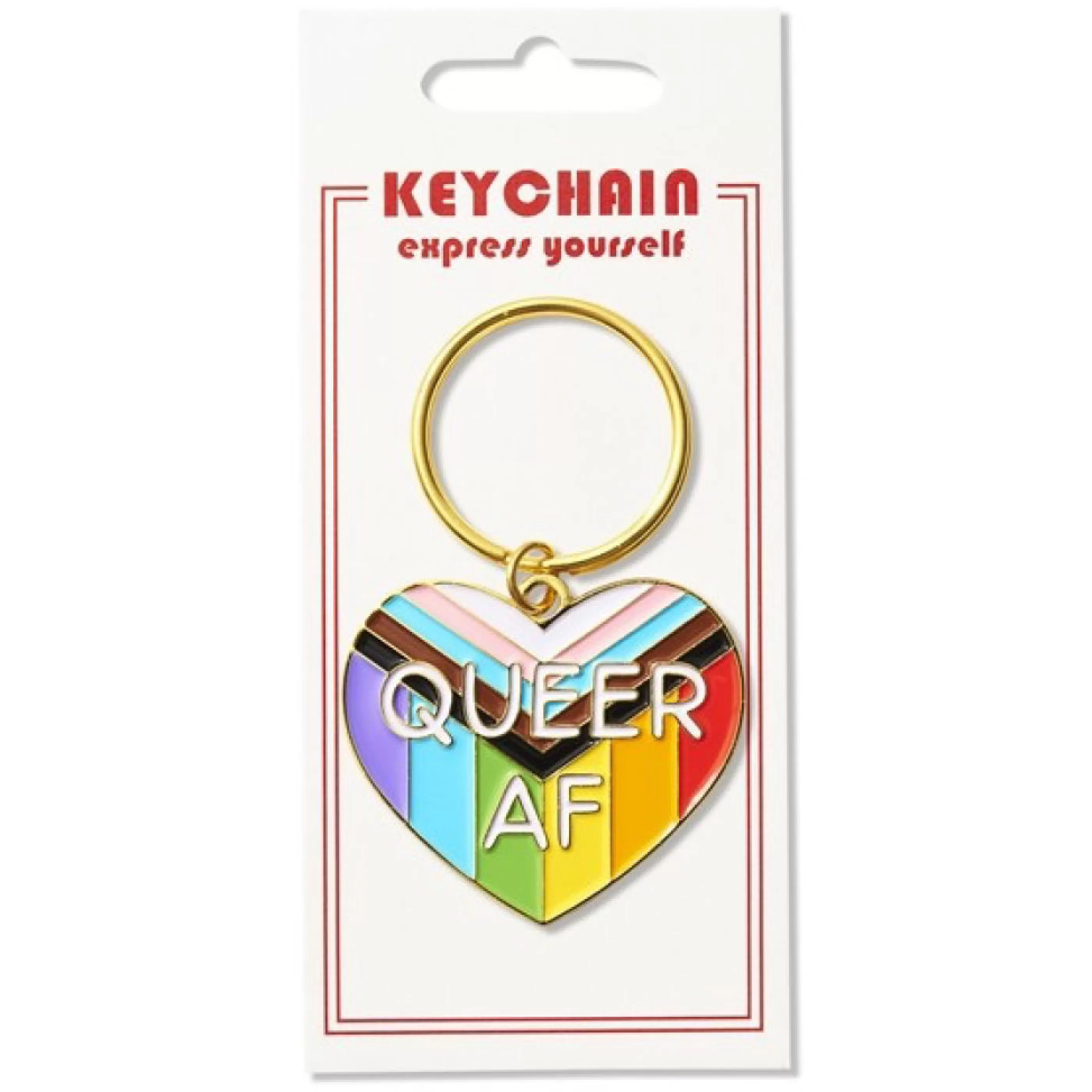 The Found Pins, Patches & Keychains>Queer Af Keychain