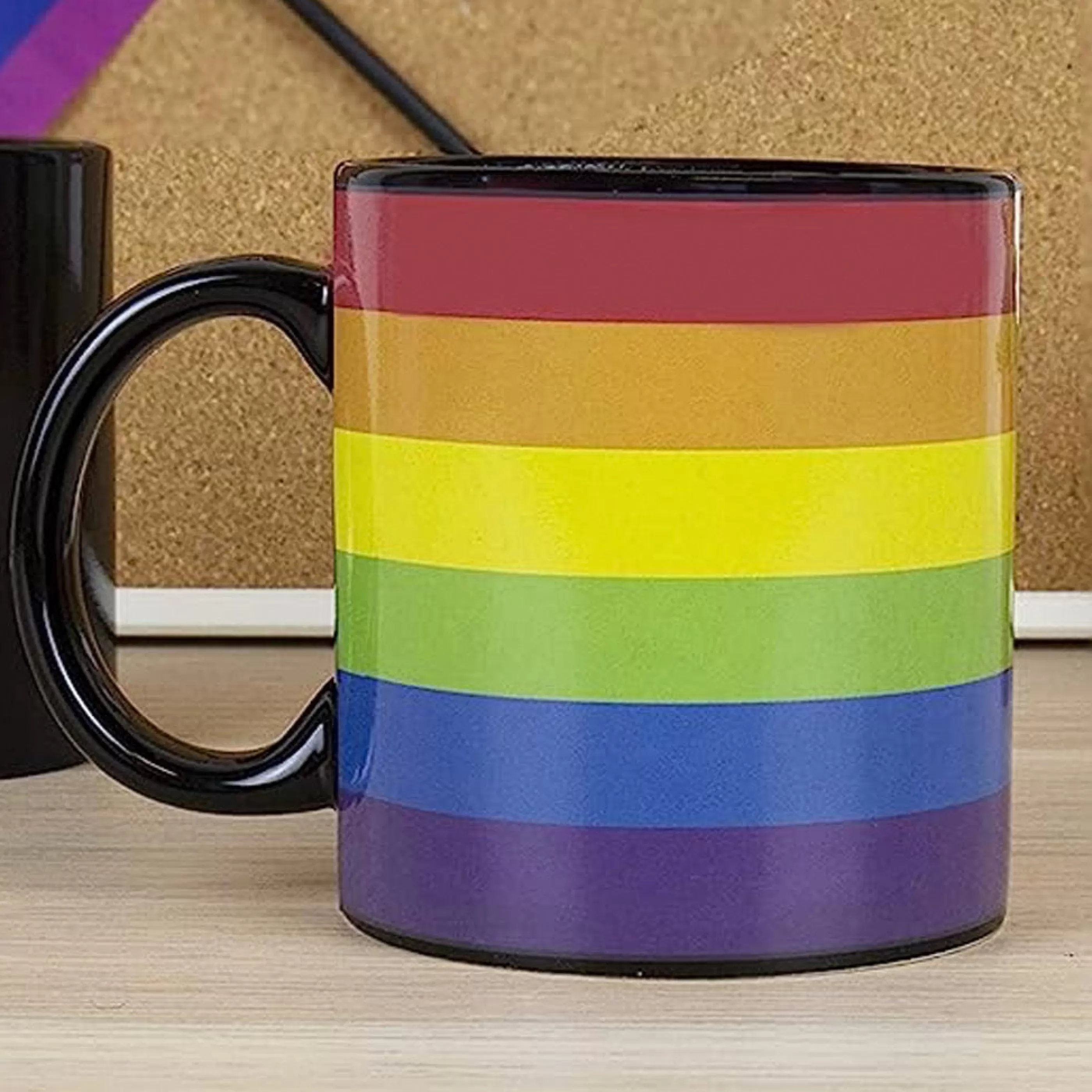 Gift Republic Mugs>Rainbow Heat Change Mug