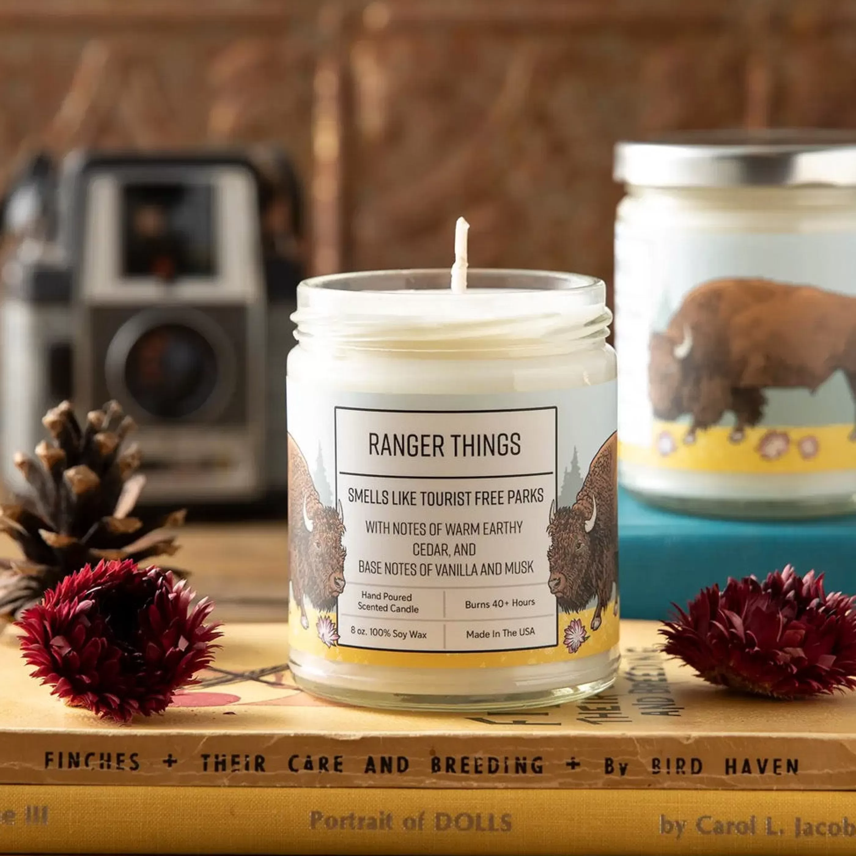 Two Little Fruits Candles & Home Fragrances>Ranger Things 8Oz Soy Candle