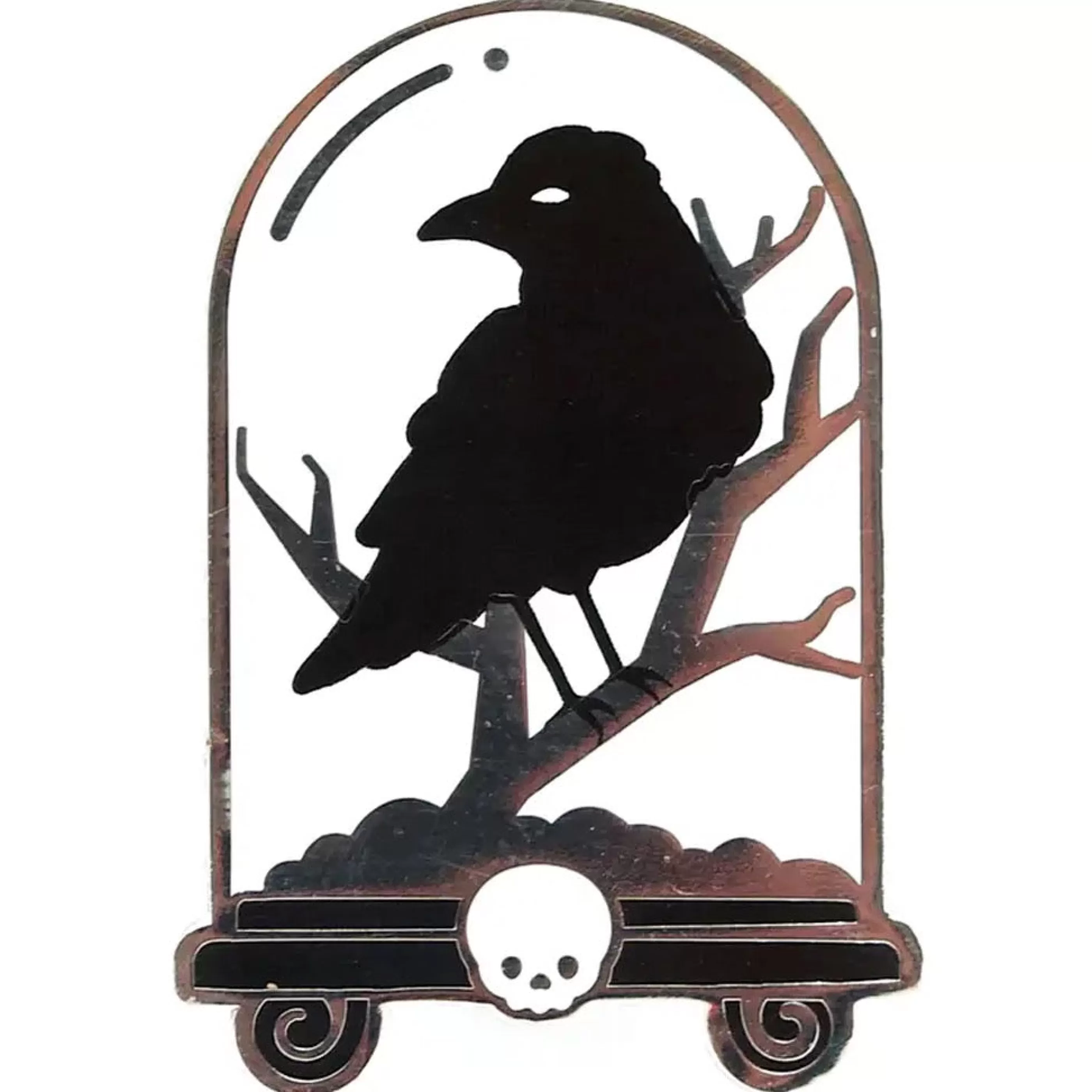 LuxCups Creative Pins, Patches & Keychains>Raven Cloche Pin