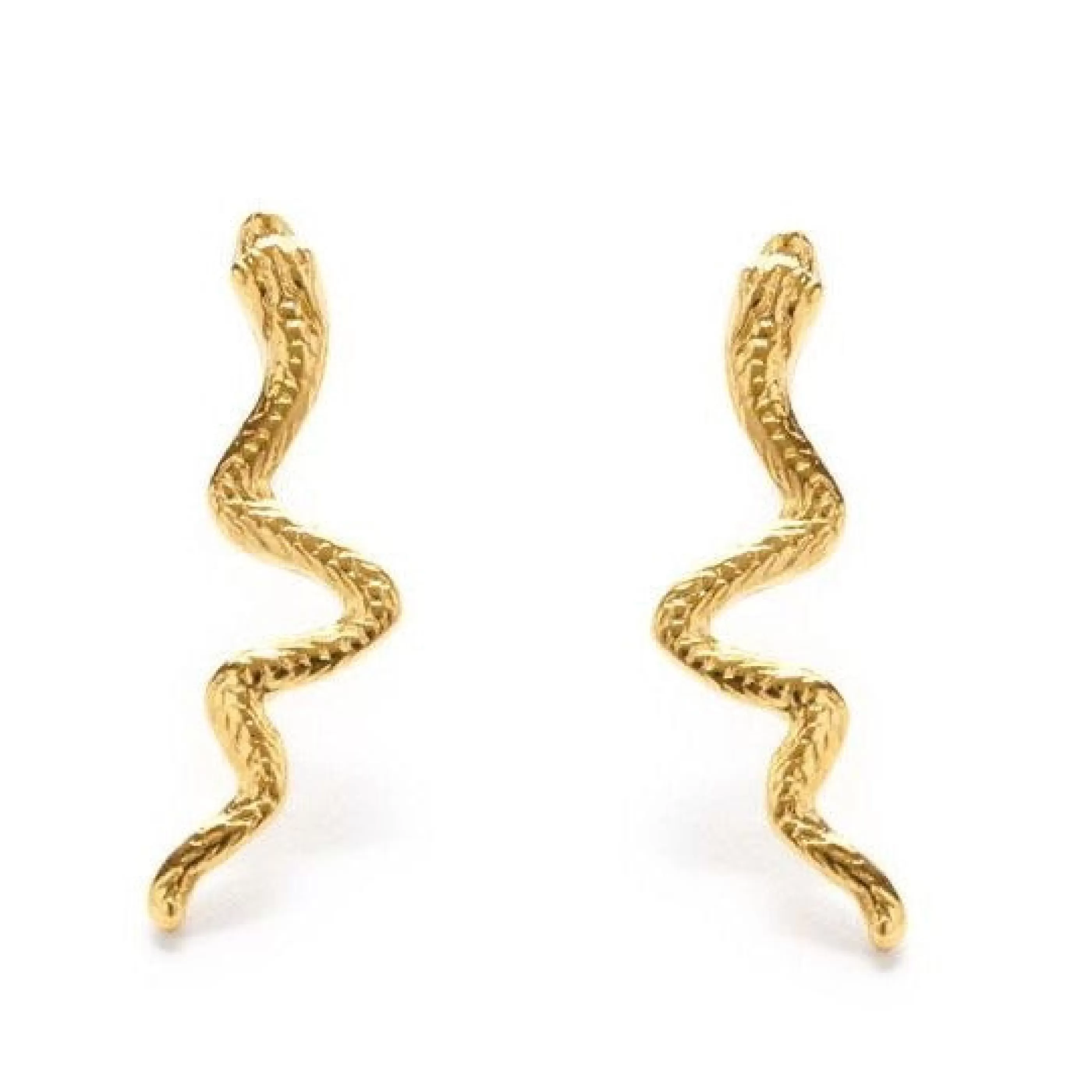 Amano Studio Jewellery>Serpent Stud Earrings