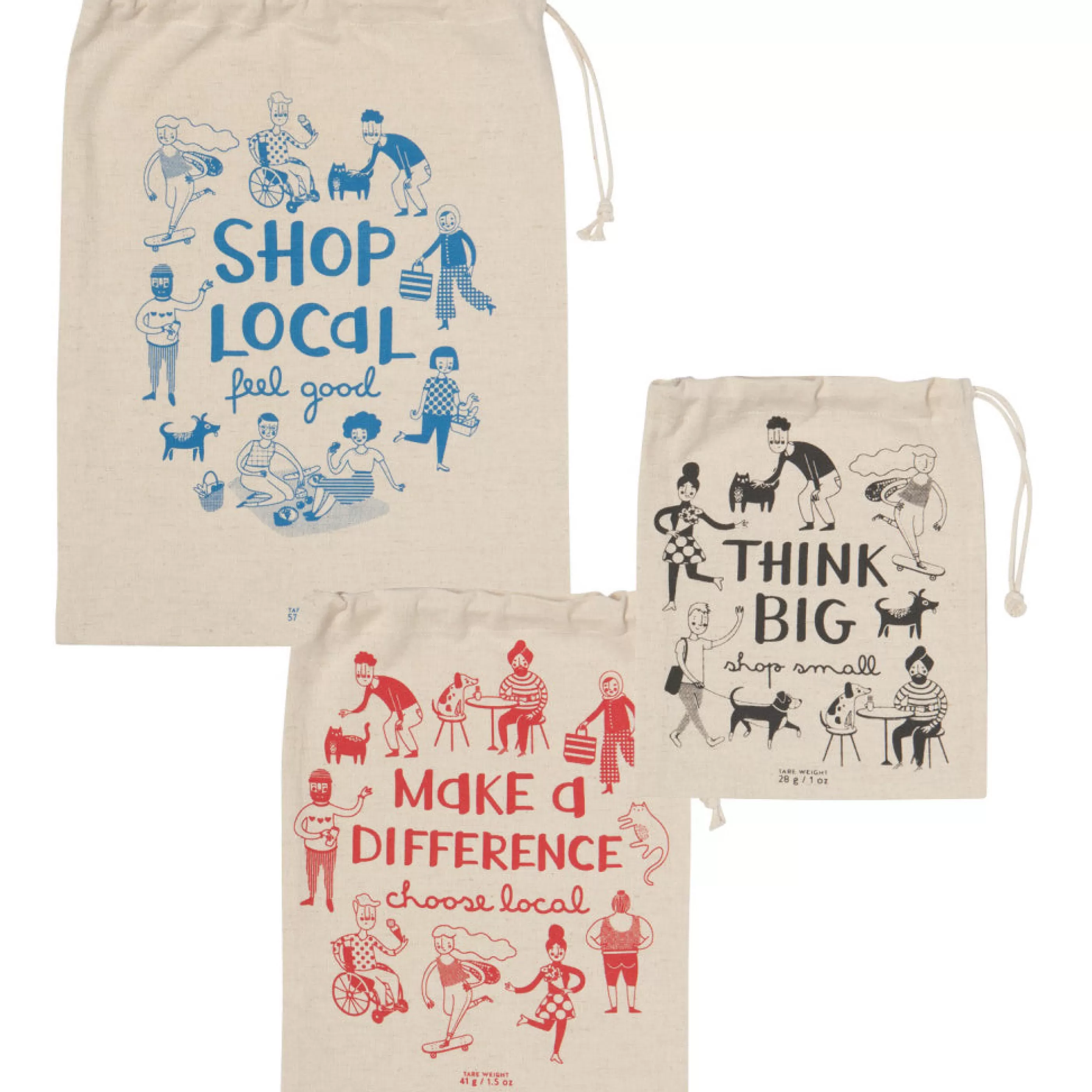 Danica Bags>Shop Local Produce Bags Set Of 3