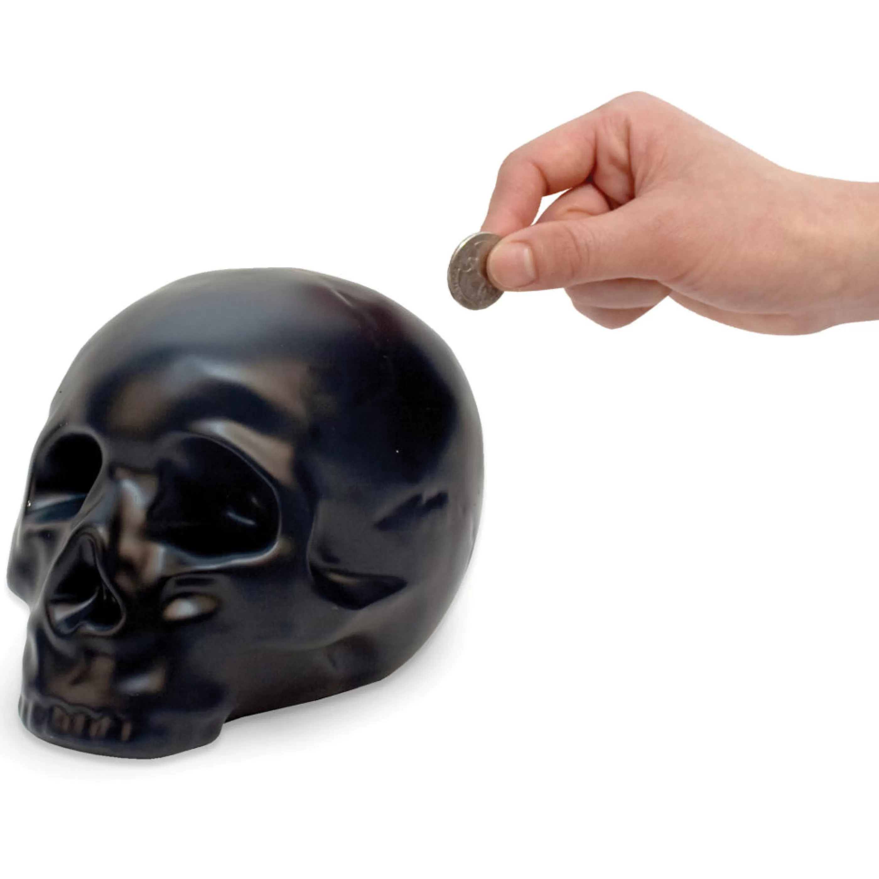 Kikkerland Home Accessories>Skull Coin Bank