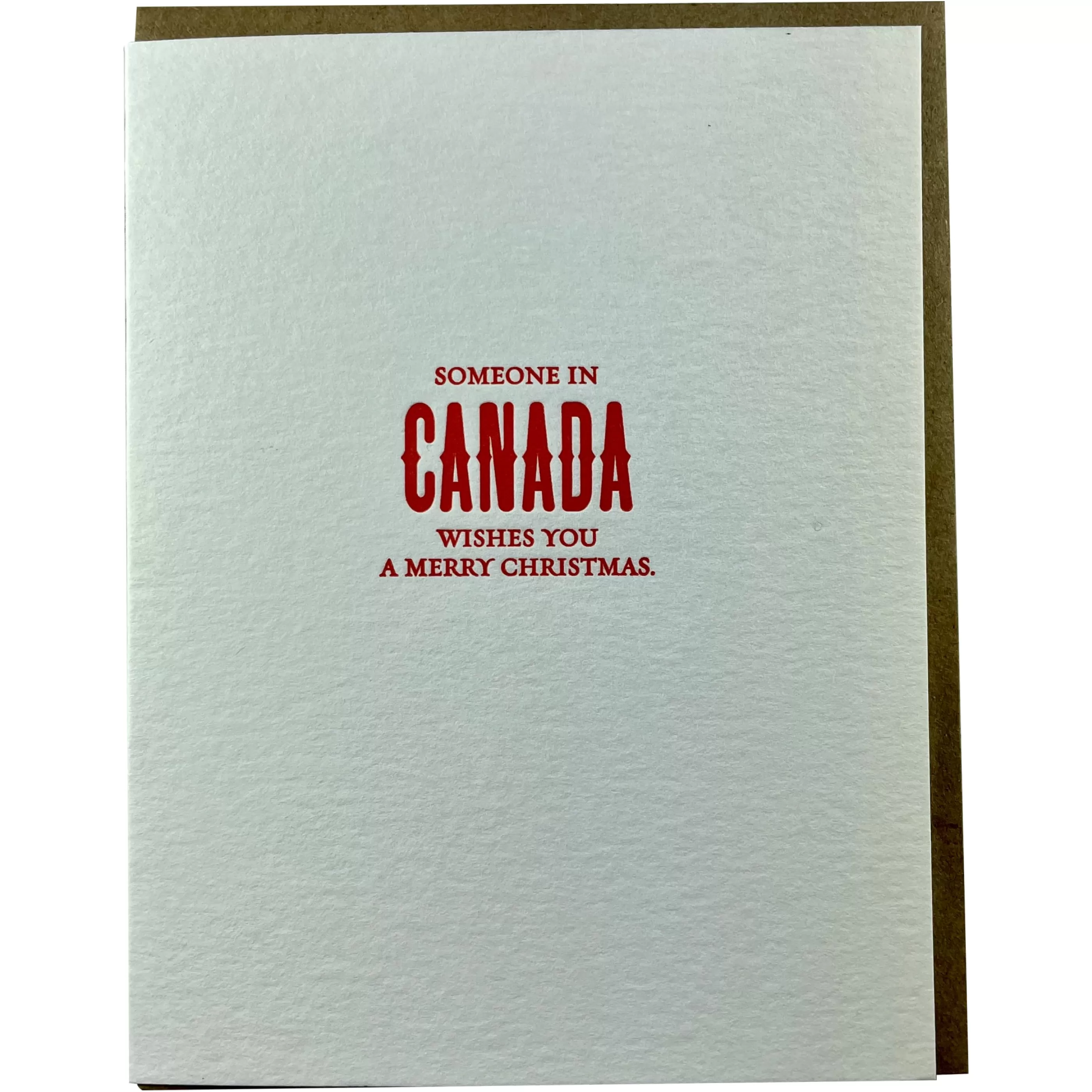 Sapling Press Someone In Canada Christmas Card Discount