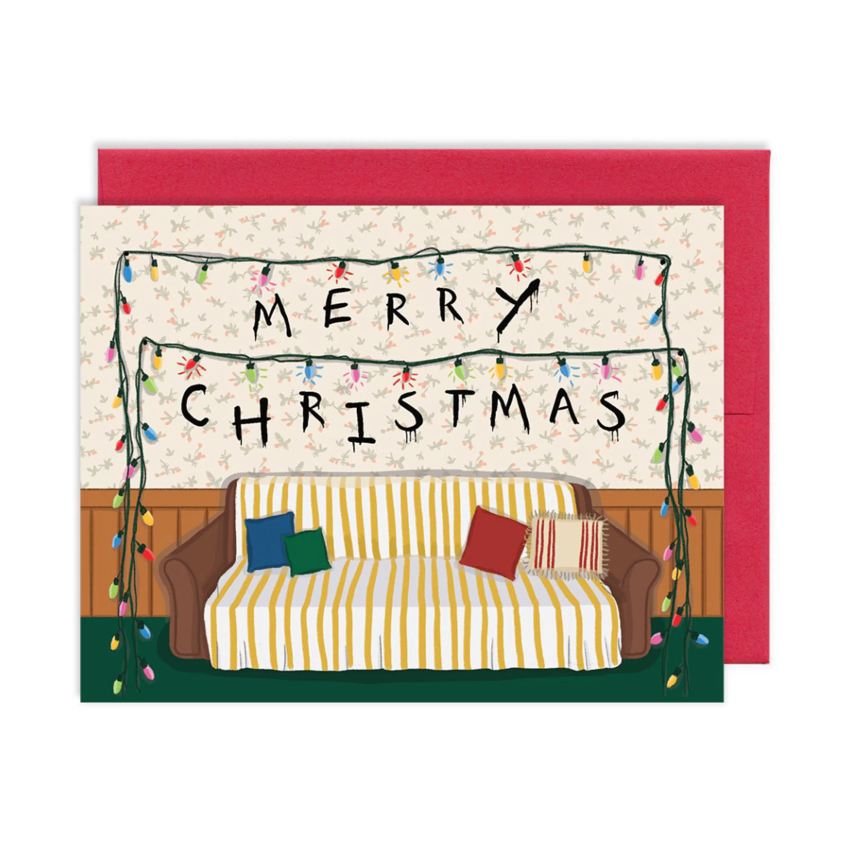 Grey Street Paper Stranger Christmas Card Clearance