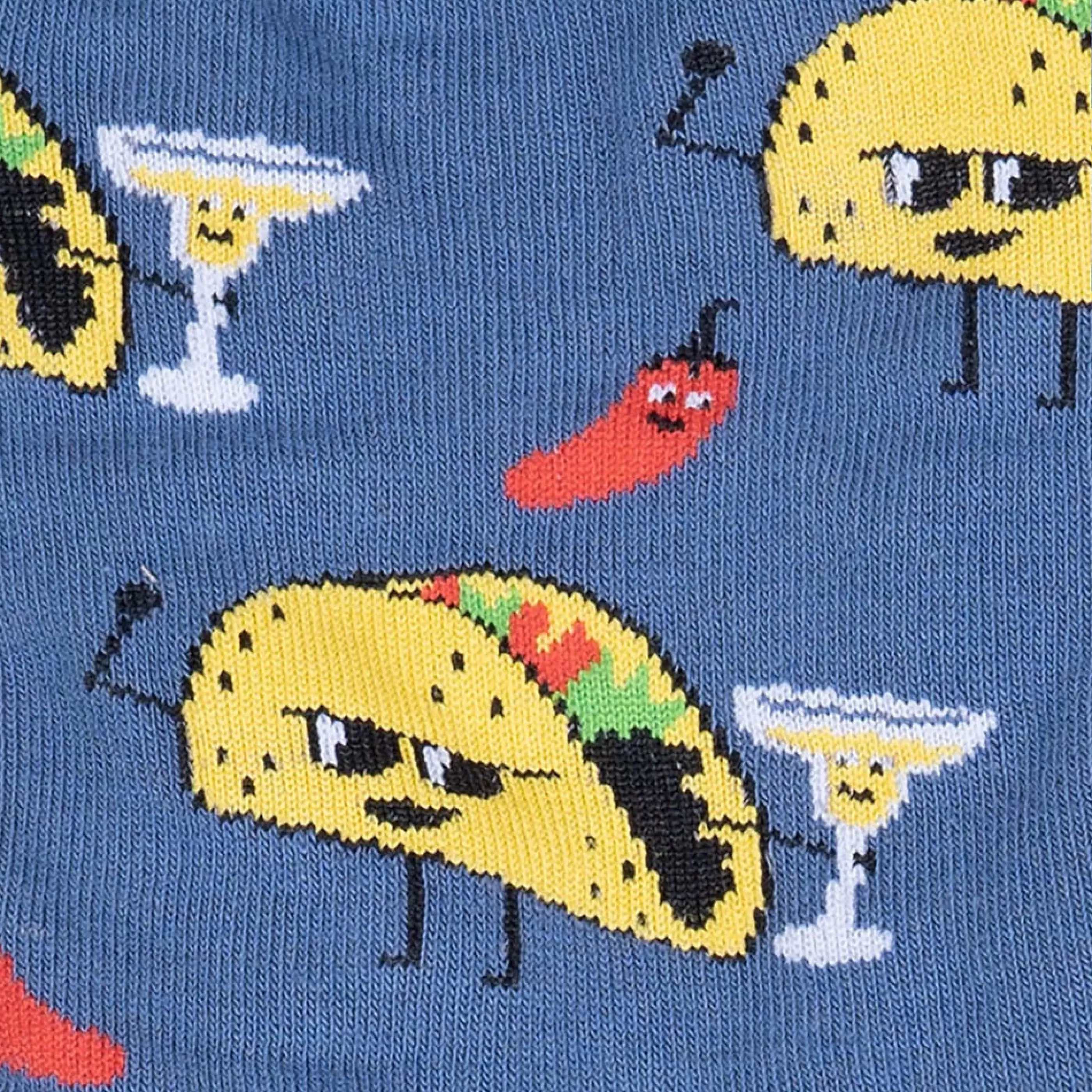 Sock It To Me Men's Socks>Taco Tuesday Men's Crew Socks