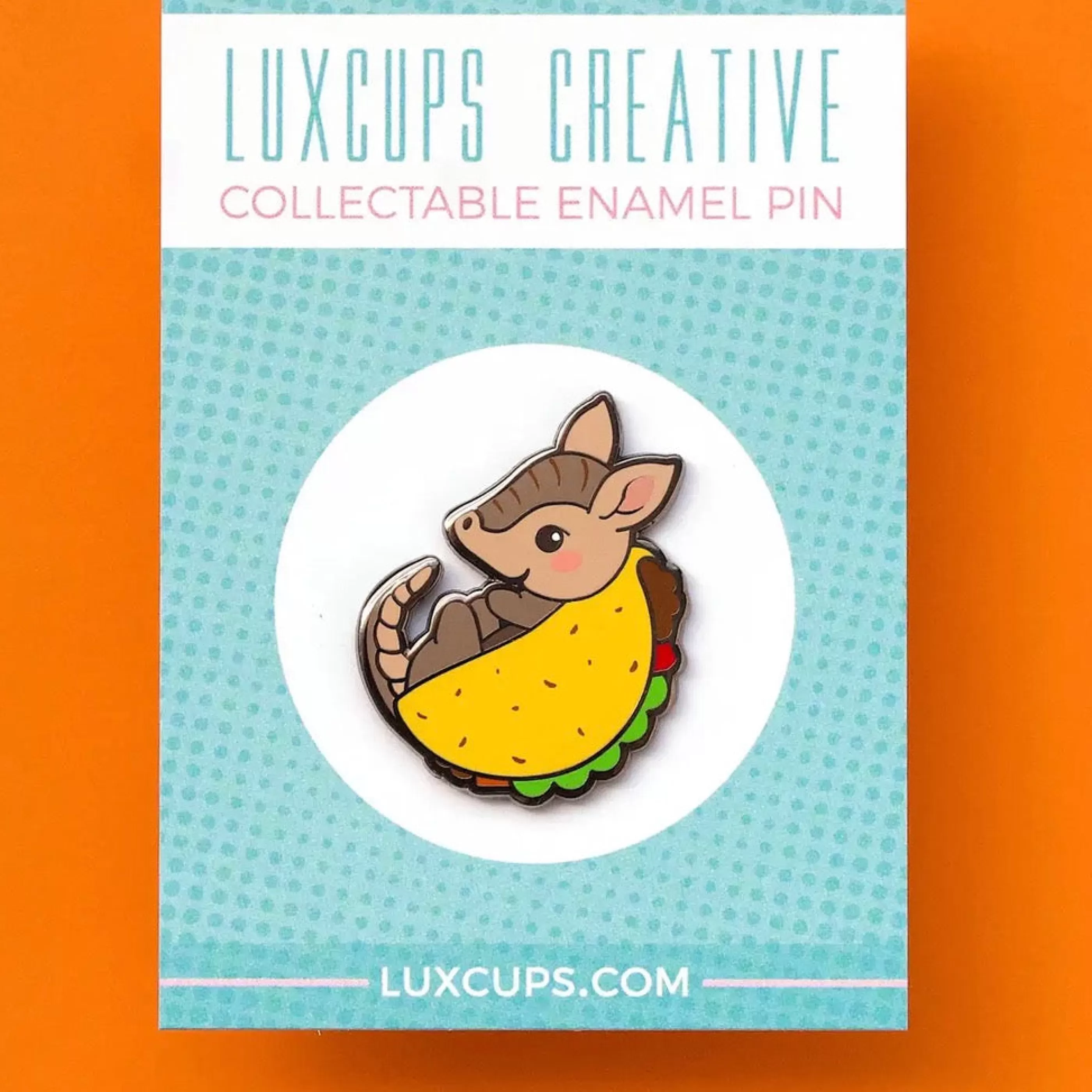 LuxCups Creative Pins, Patches & Keychains>Tacodillo Pin