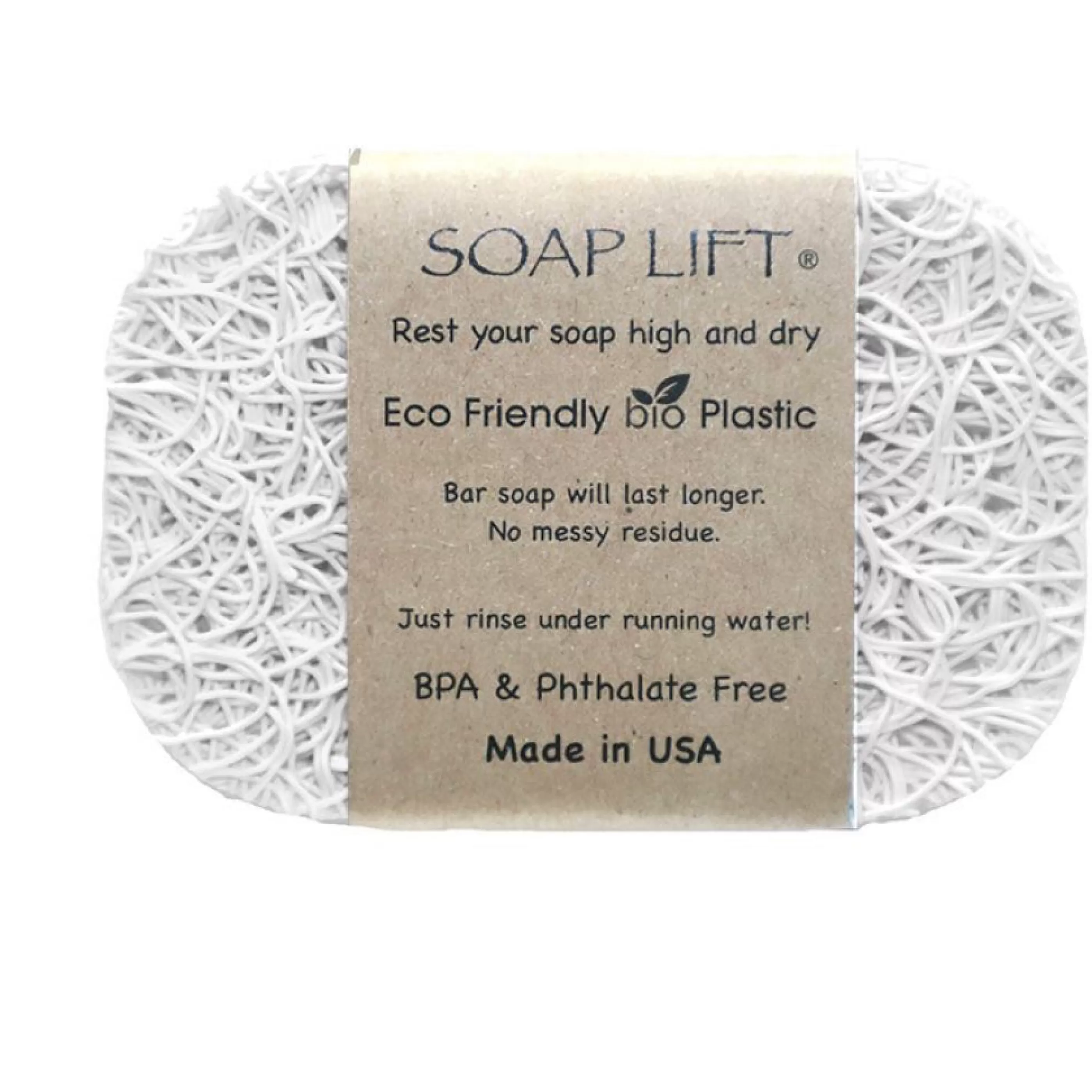 Soap Lift Bath & Shower>The Original - White