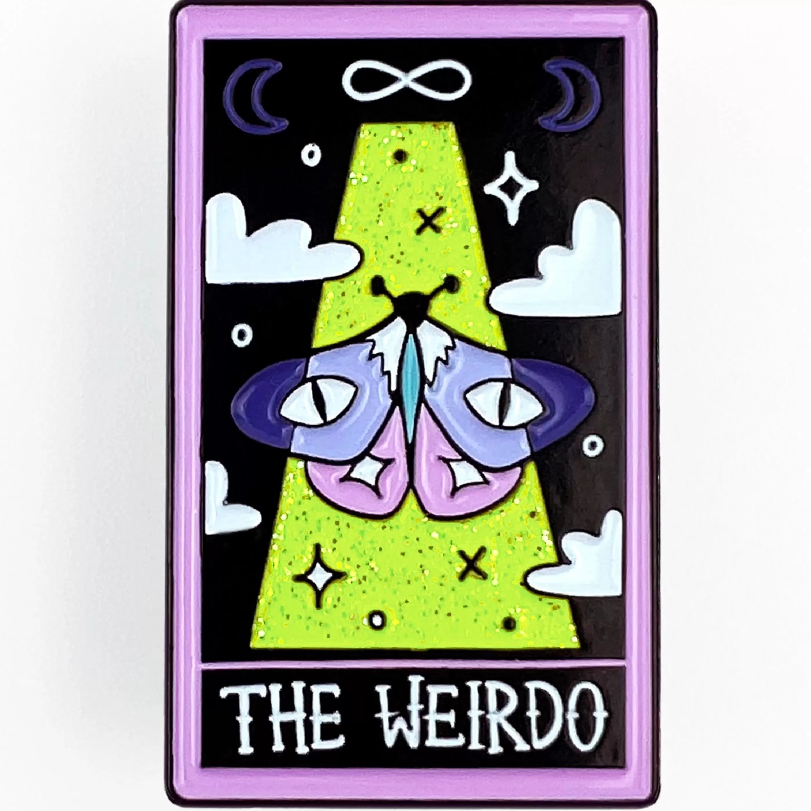 Band of Weirdos Pins, Patches & Keychains>The Weirdo Tarot Enamel Pin