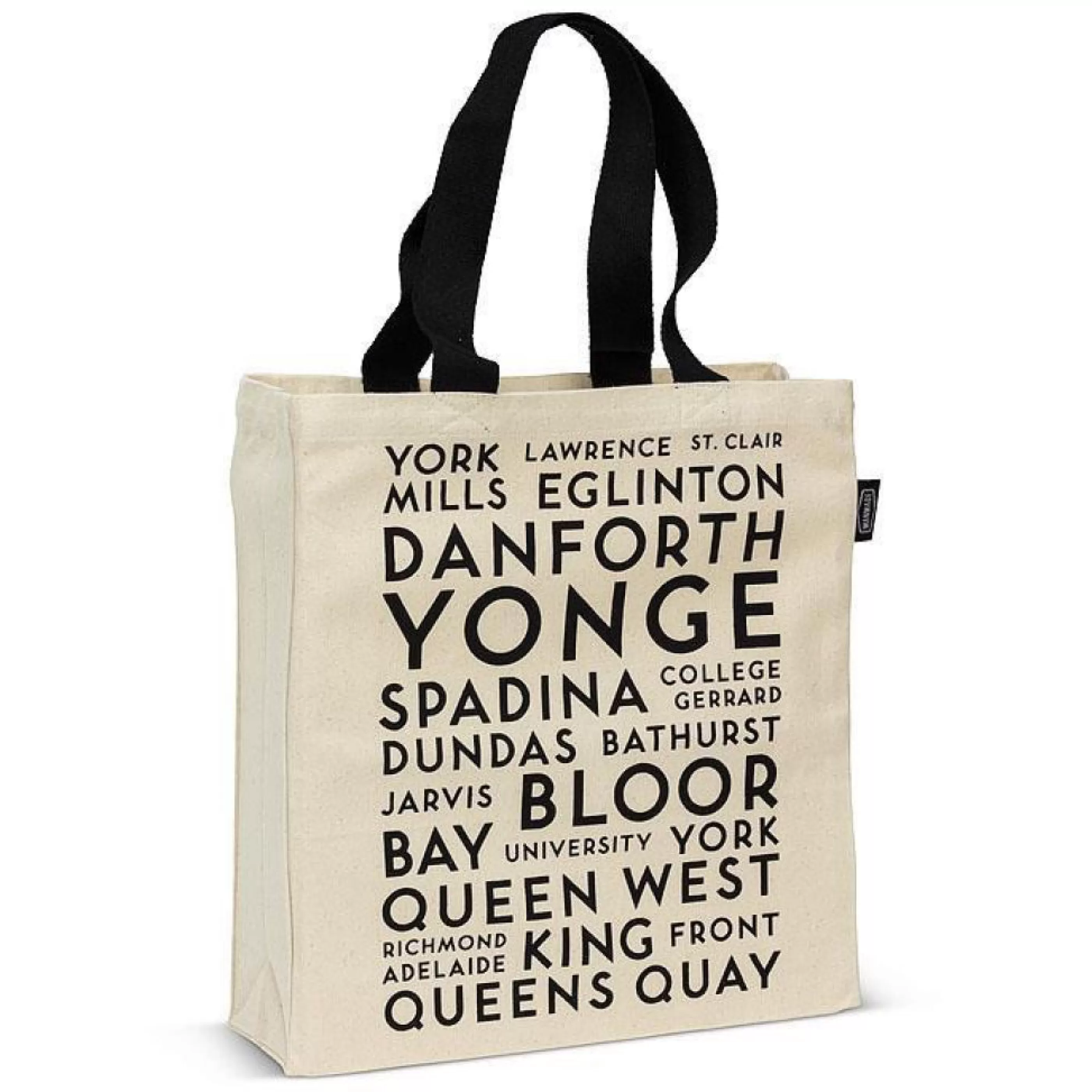 Abbott Collection Bags>Toronto Streets Tote Bag