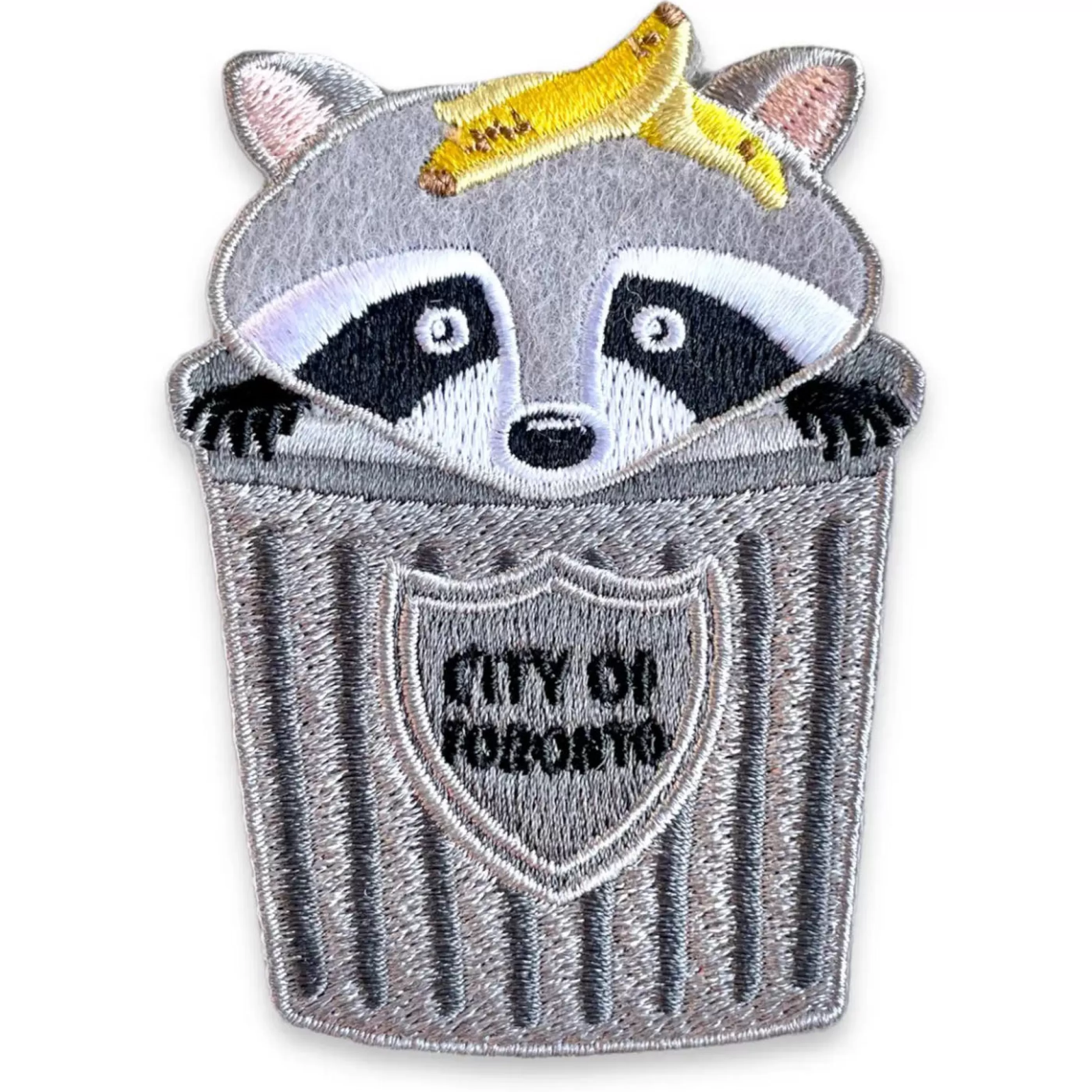 Crywolf Pins, Patches & Keychains>Toronto Trash Panda Raccoon Patch