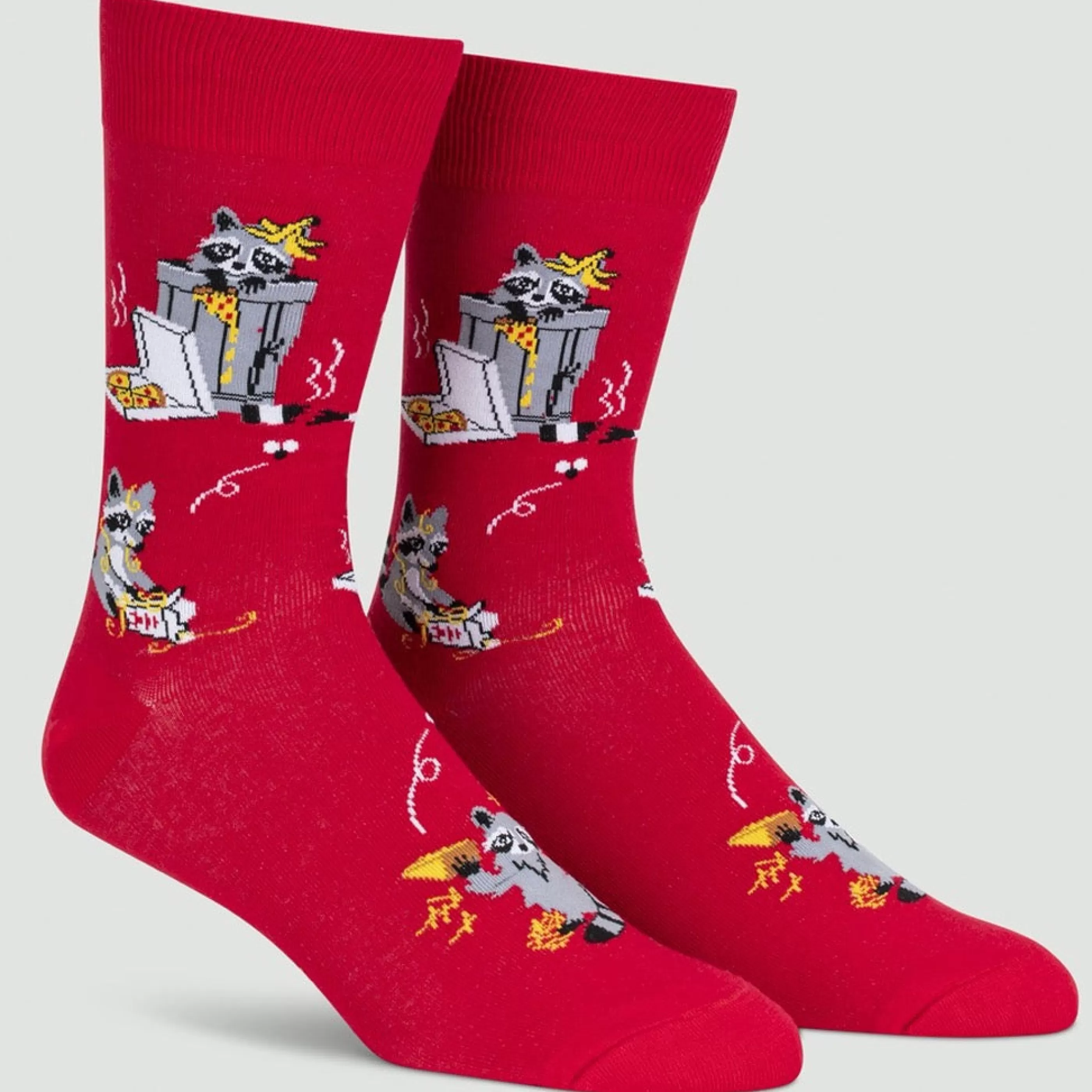 Sock It To Me Men's Socks>Trash Pandas Men's Crew Socks