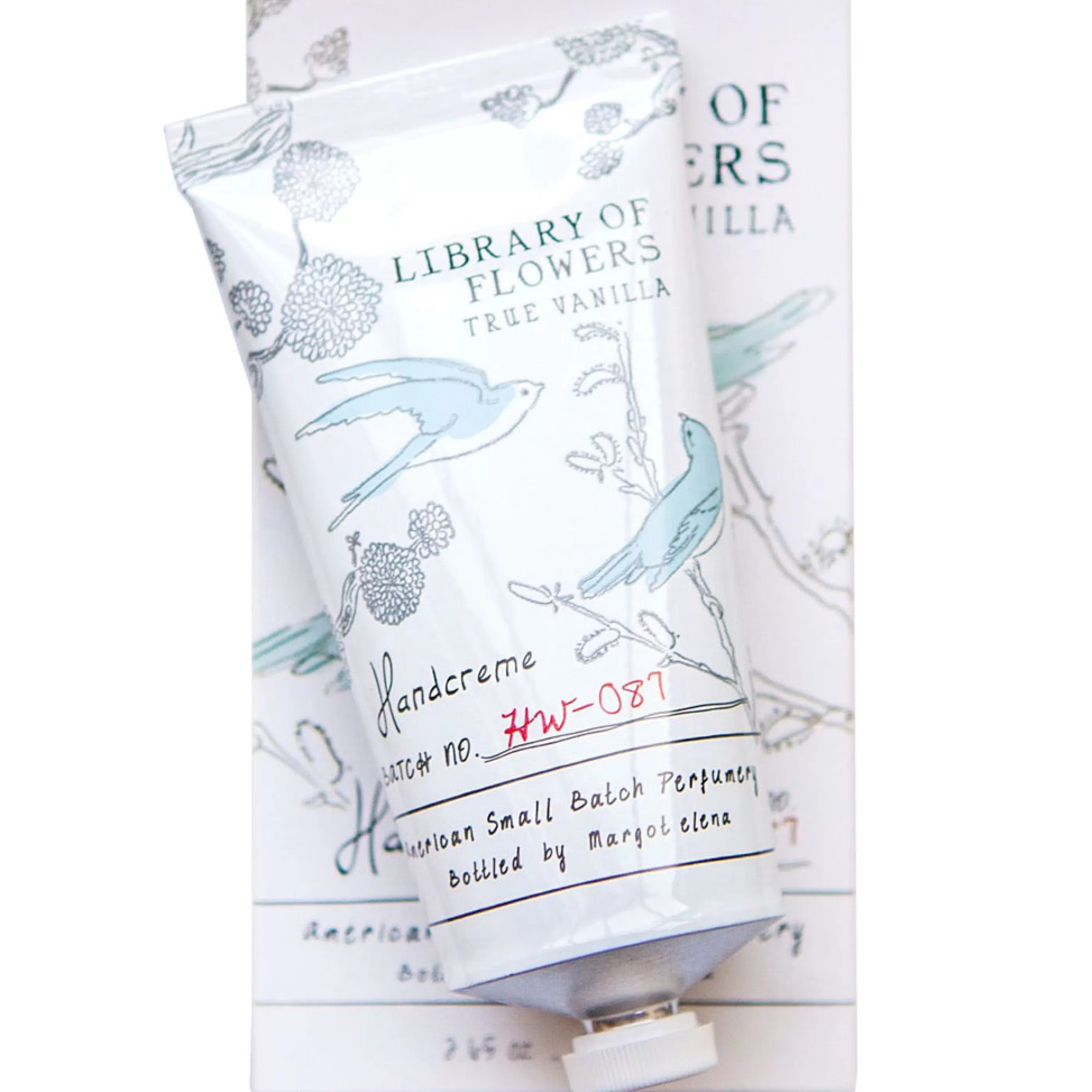 Library of Flowers Lotions>True Vanilla Handcreme