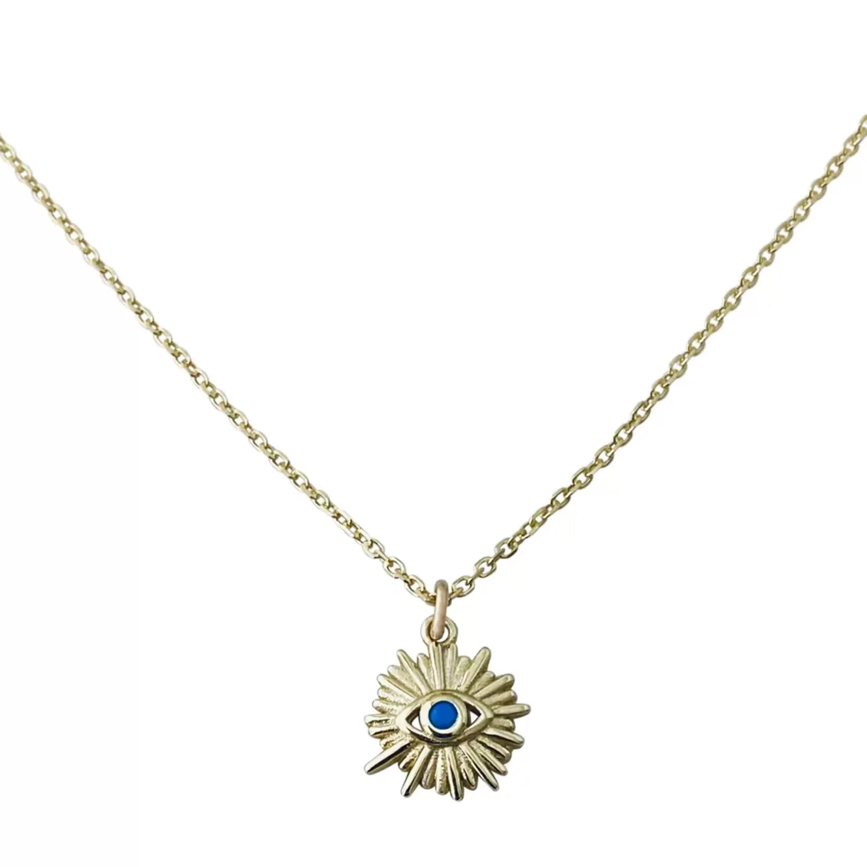 Modern Opus Jewellery>Turquoise Evil Eye Necklace