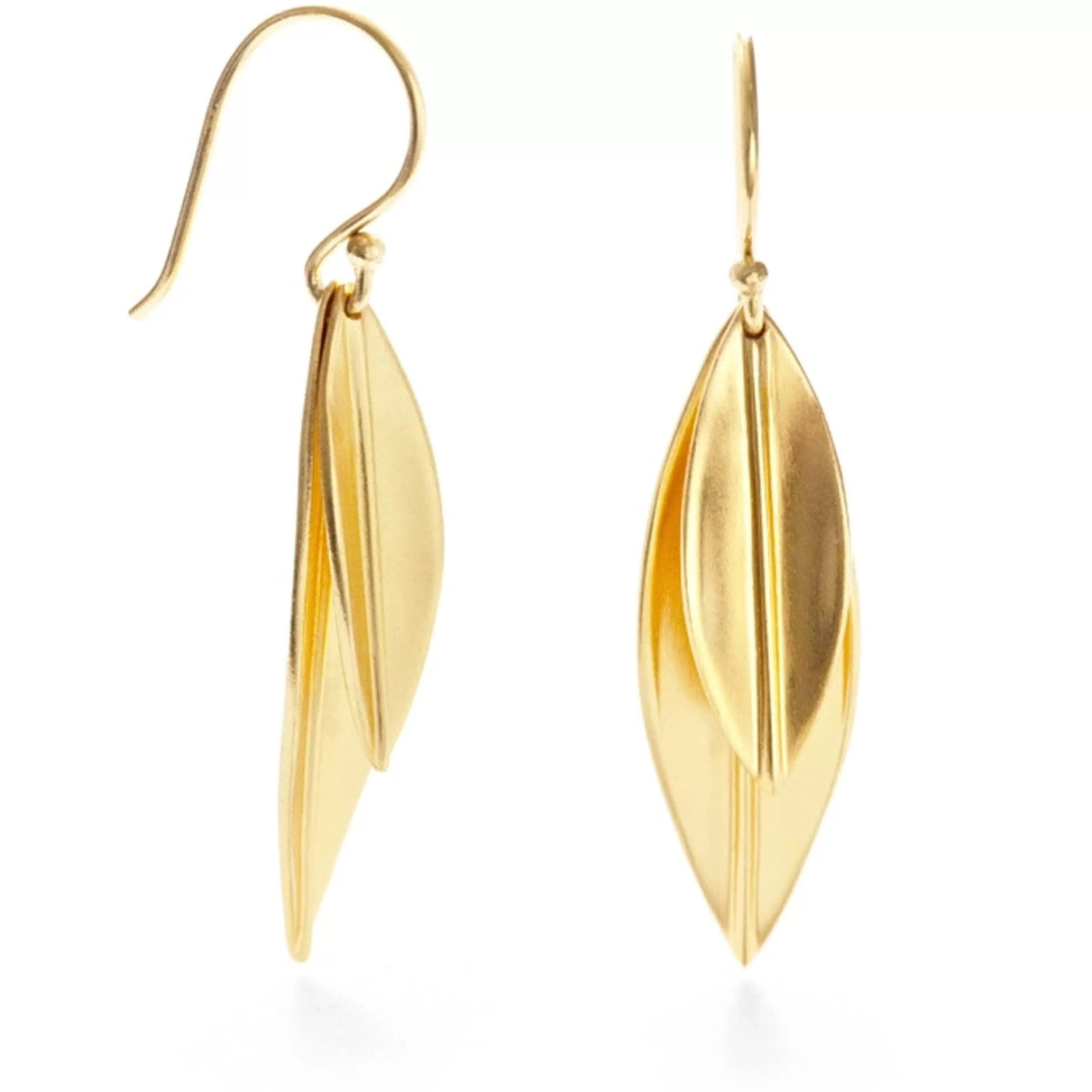 Mind's Eye Design Jewellery>Two Leaves Earrings