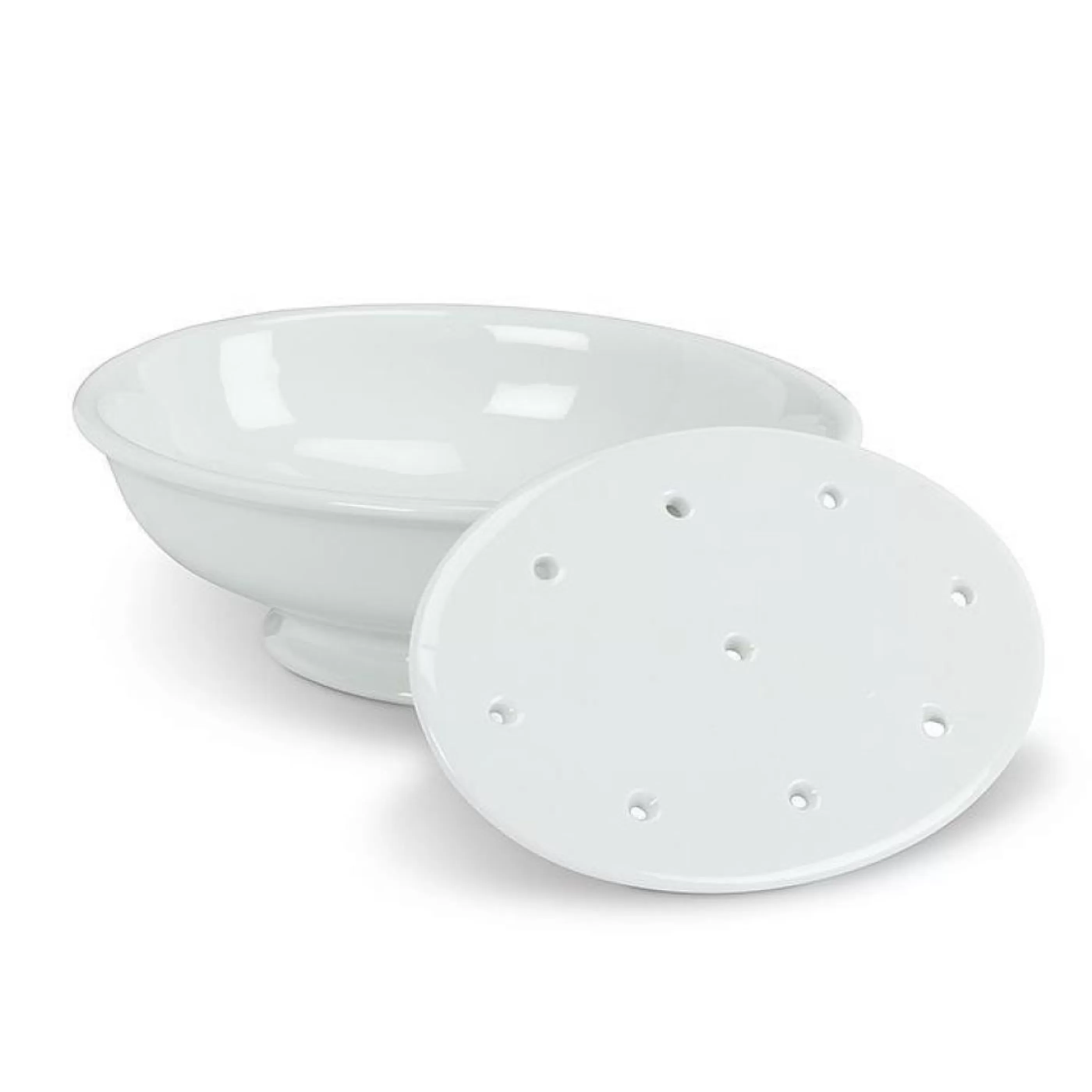 Abbott Collection Bath & Shower>Two Piece Soap Dish With Strainer