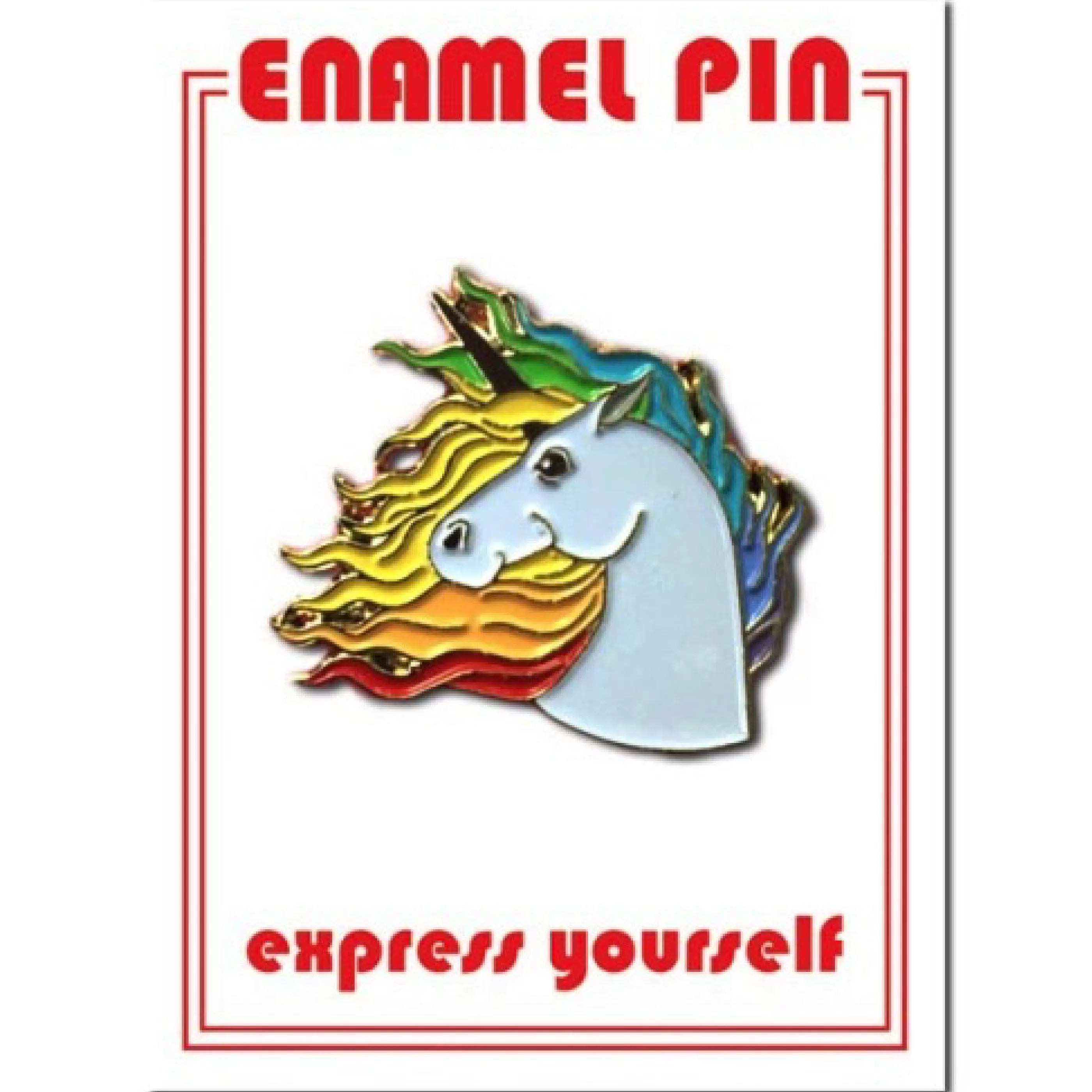 The Found Pins, Patches & Keychains>Unicorn Enamel Pin