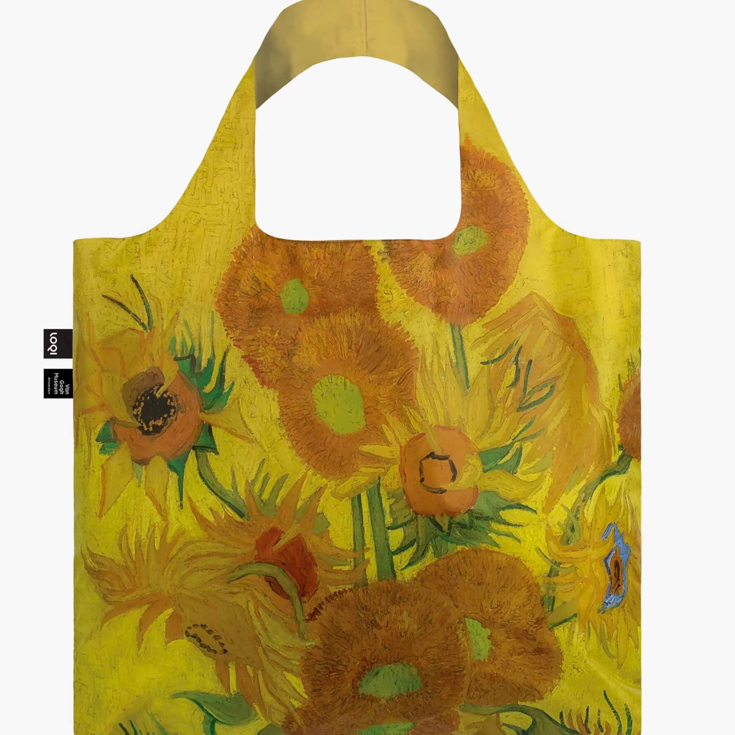 LOQI Bags>Van Gogh Sunflowers Recycled Tote Bag