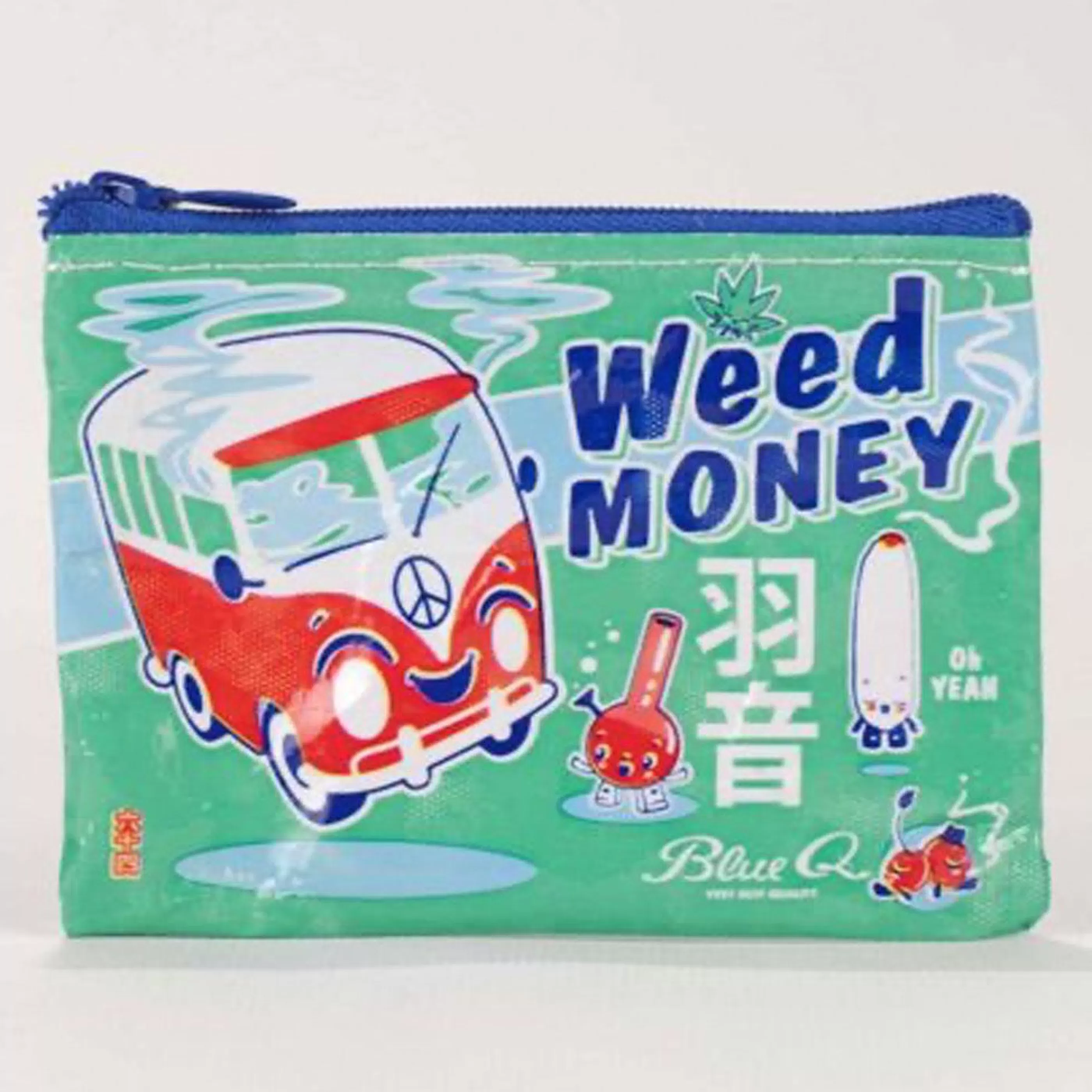 Blue Q Bags>Weed Money Coin Purse