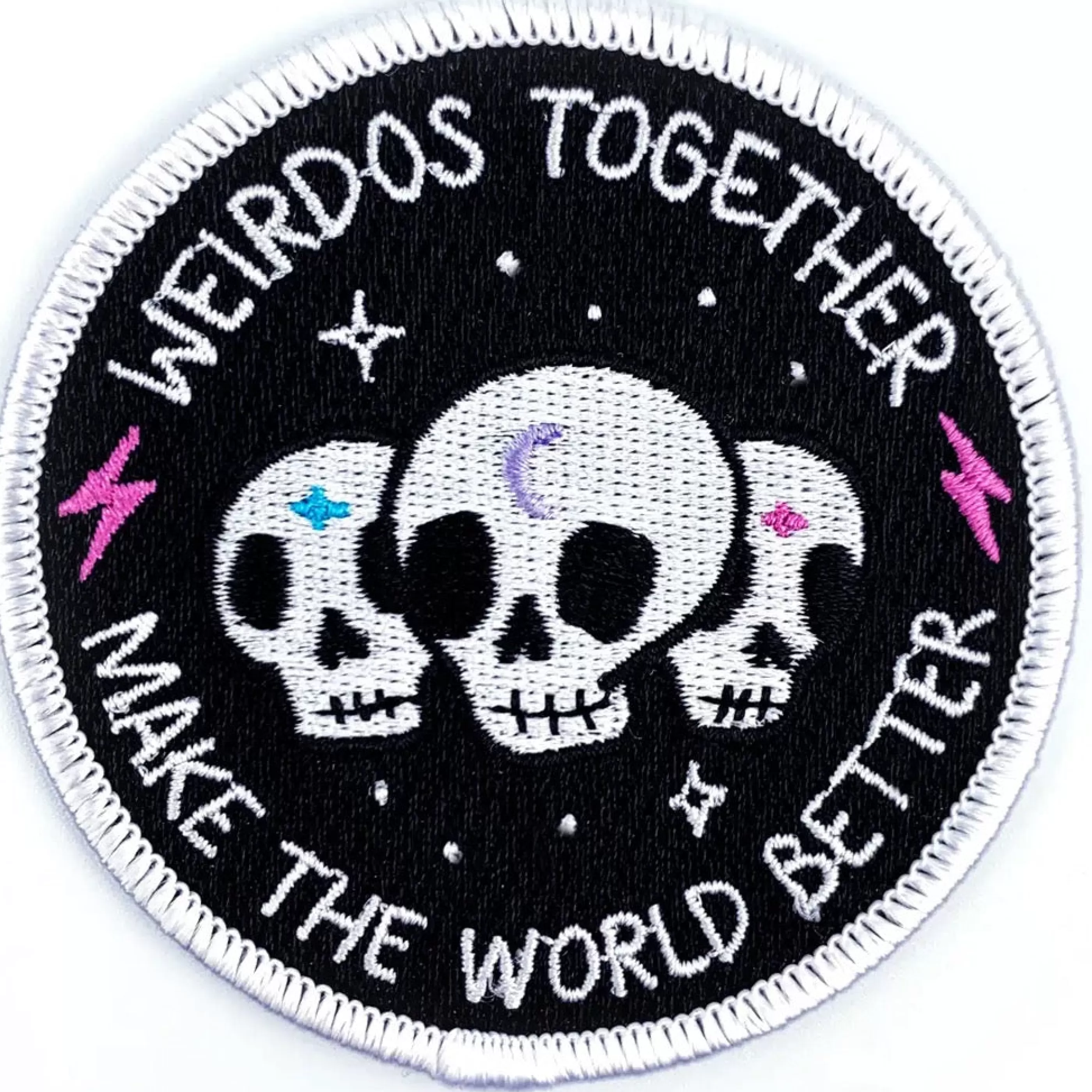 Band of Weirdos Pins, Patches & Keychains>Weirdos Together Patch