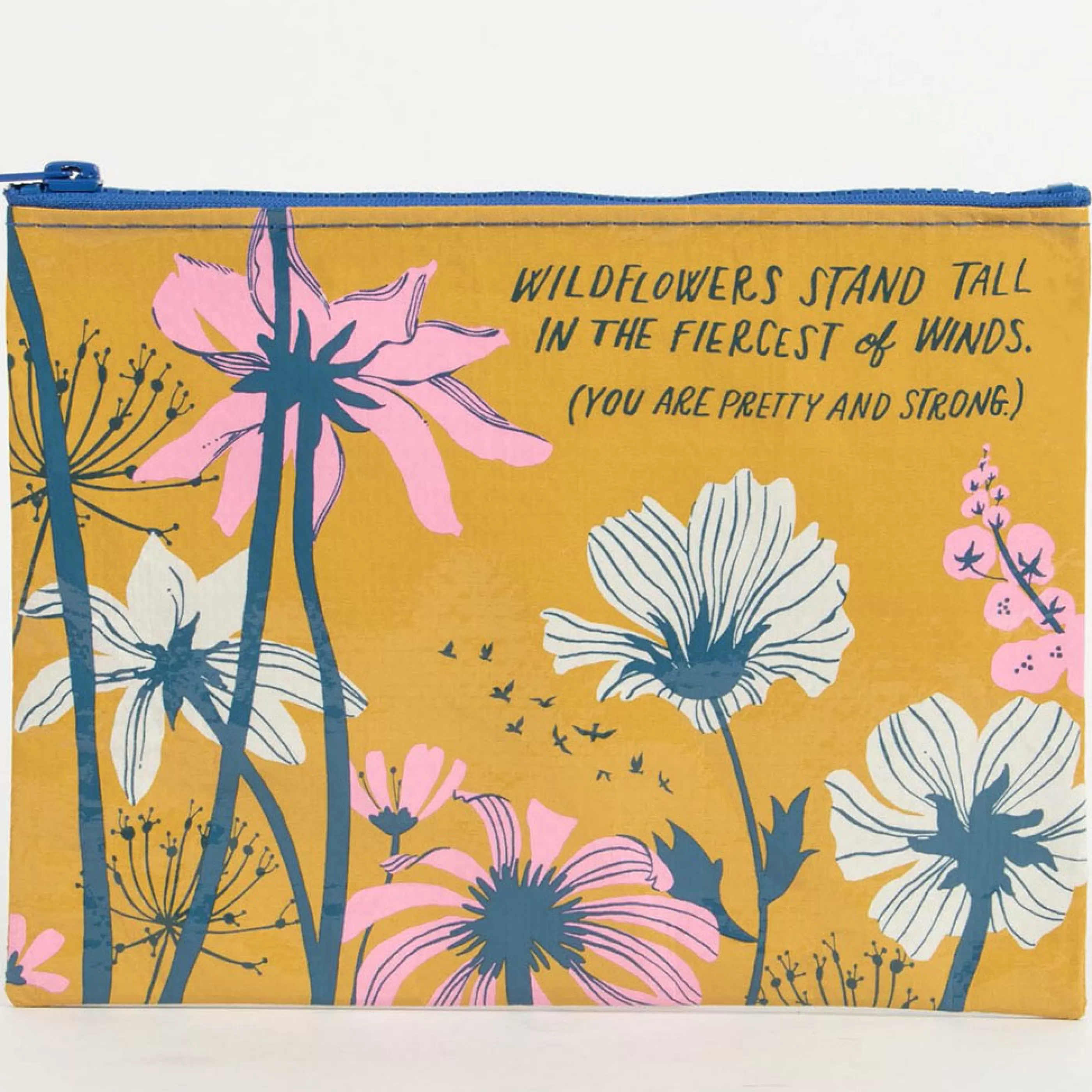 Blue Q Bags>Wildflowers Stand Zipper Pouch