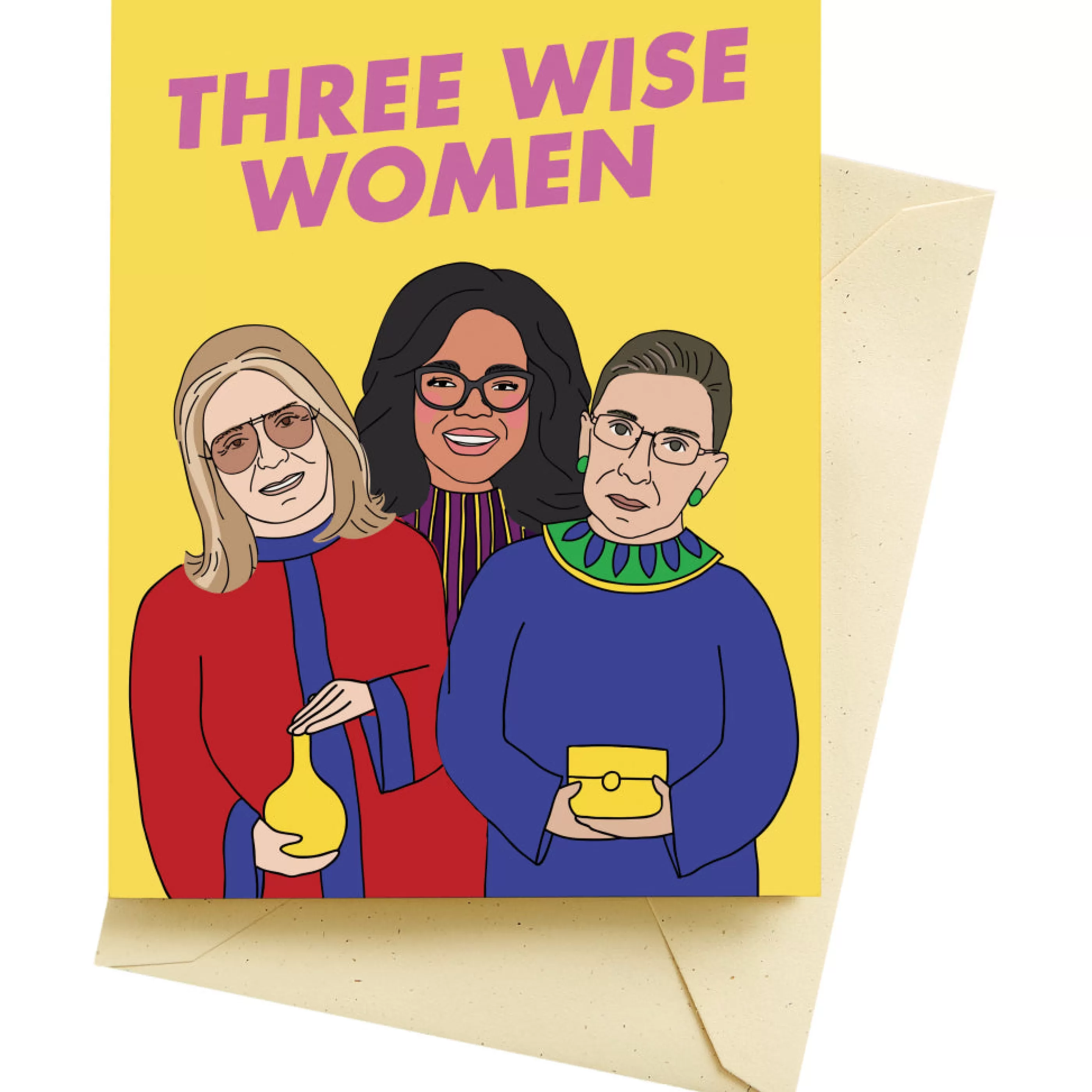 Seltzer Goods Wise Women Holiday Card Fashion