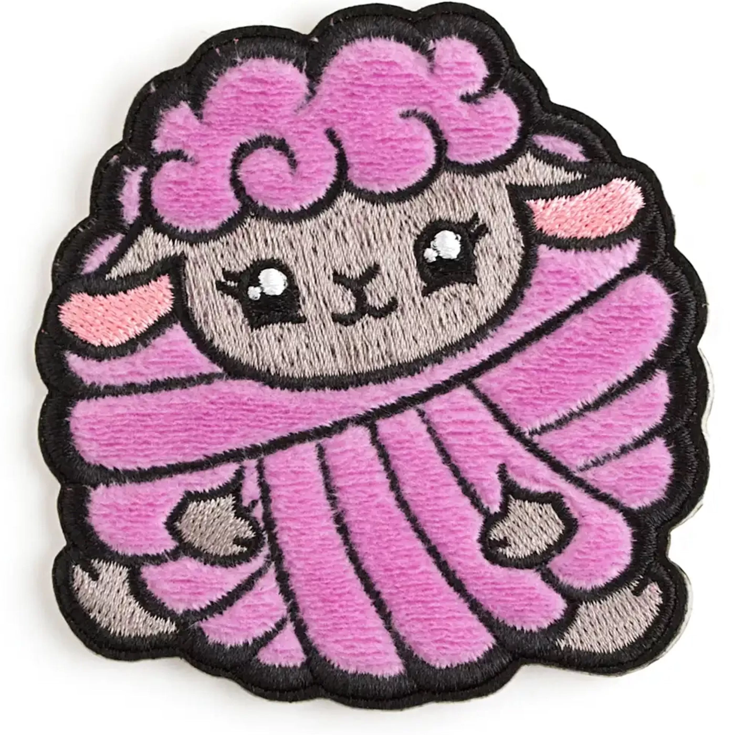 LuxCups Creative Pins, Patches & Keychains>Yarn Baaa-Ll Patch